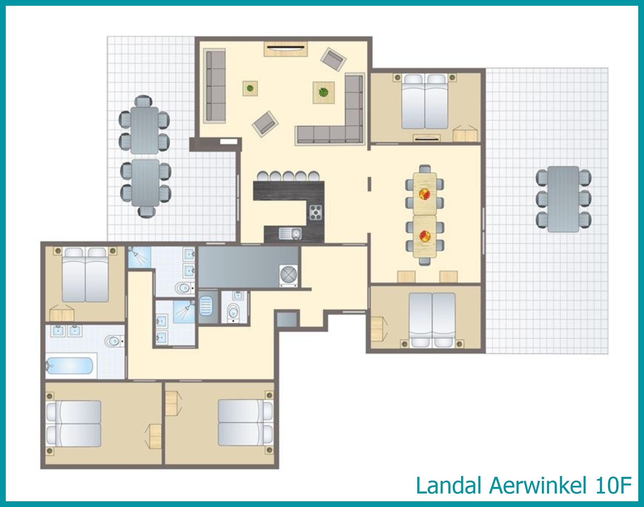 10-persoons bungalow 10F in Aerwinkel