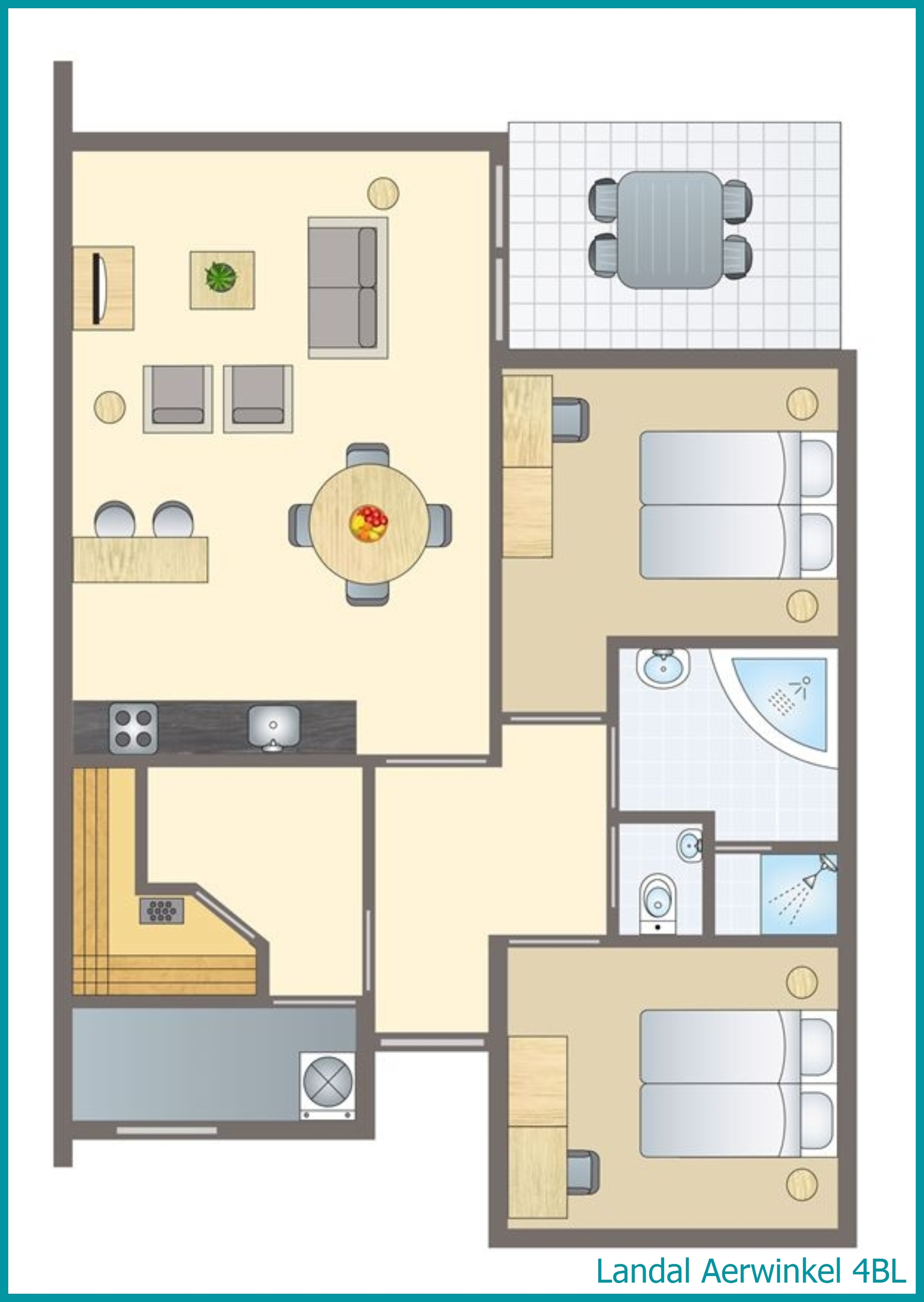 4-persoons bungalow 4BL in Aerwinkel