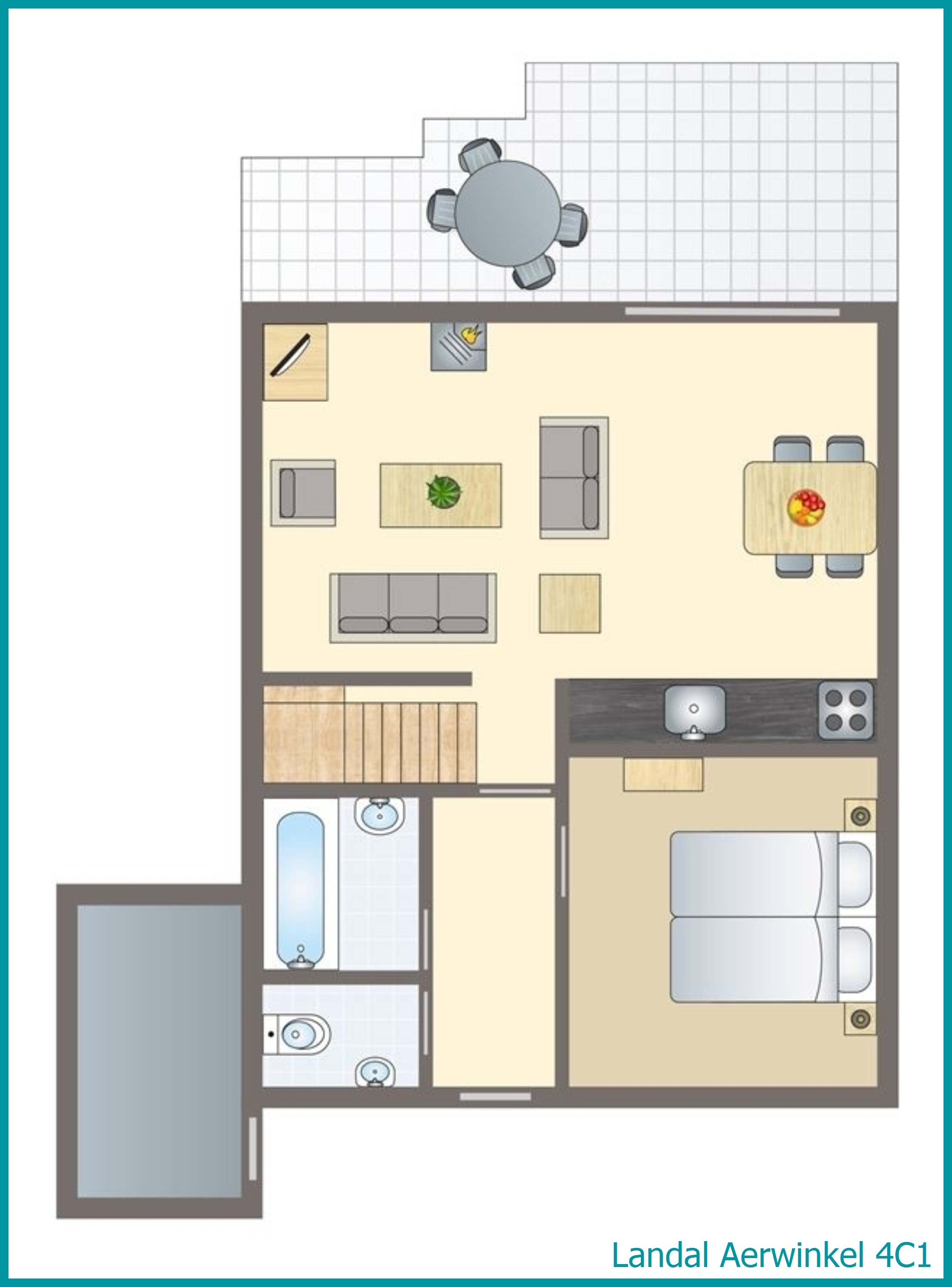 4-persoons bungalow 4C1 in Aerwinkel