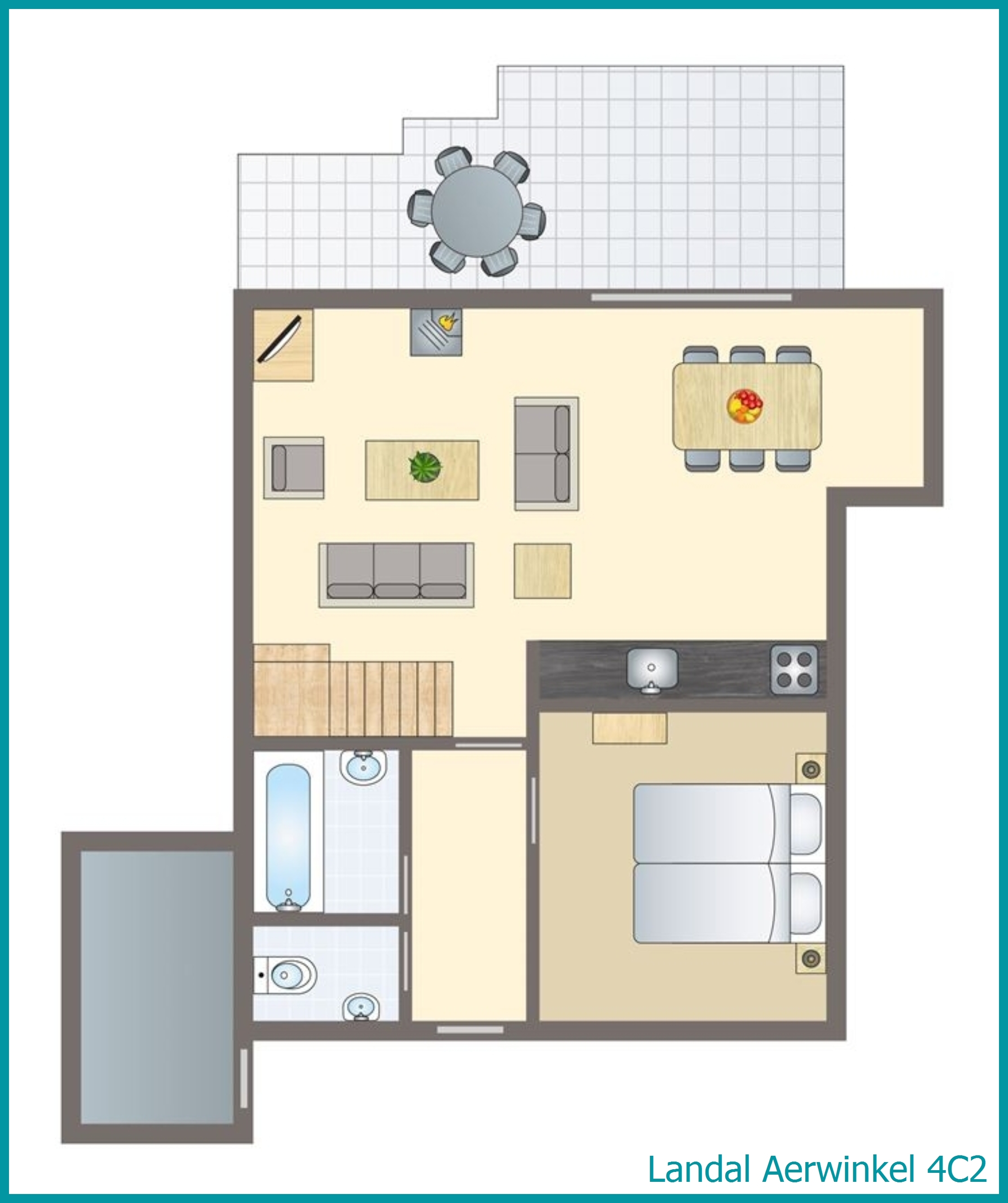 4-persoons bungalow 4C2 in Aerwinkel