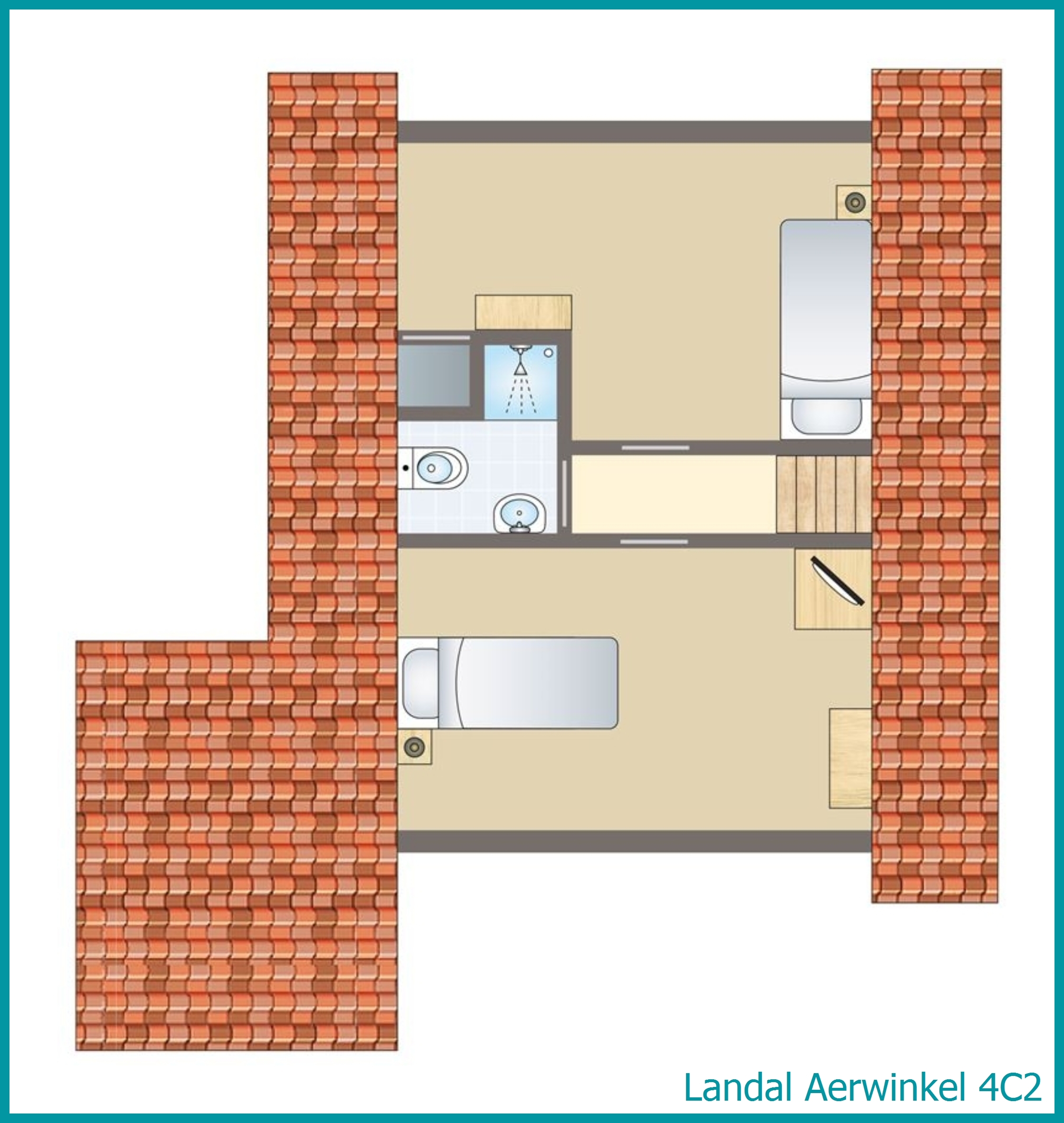 4-persoons bungalow 4C2 in Aerwinkel