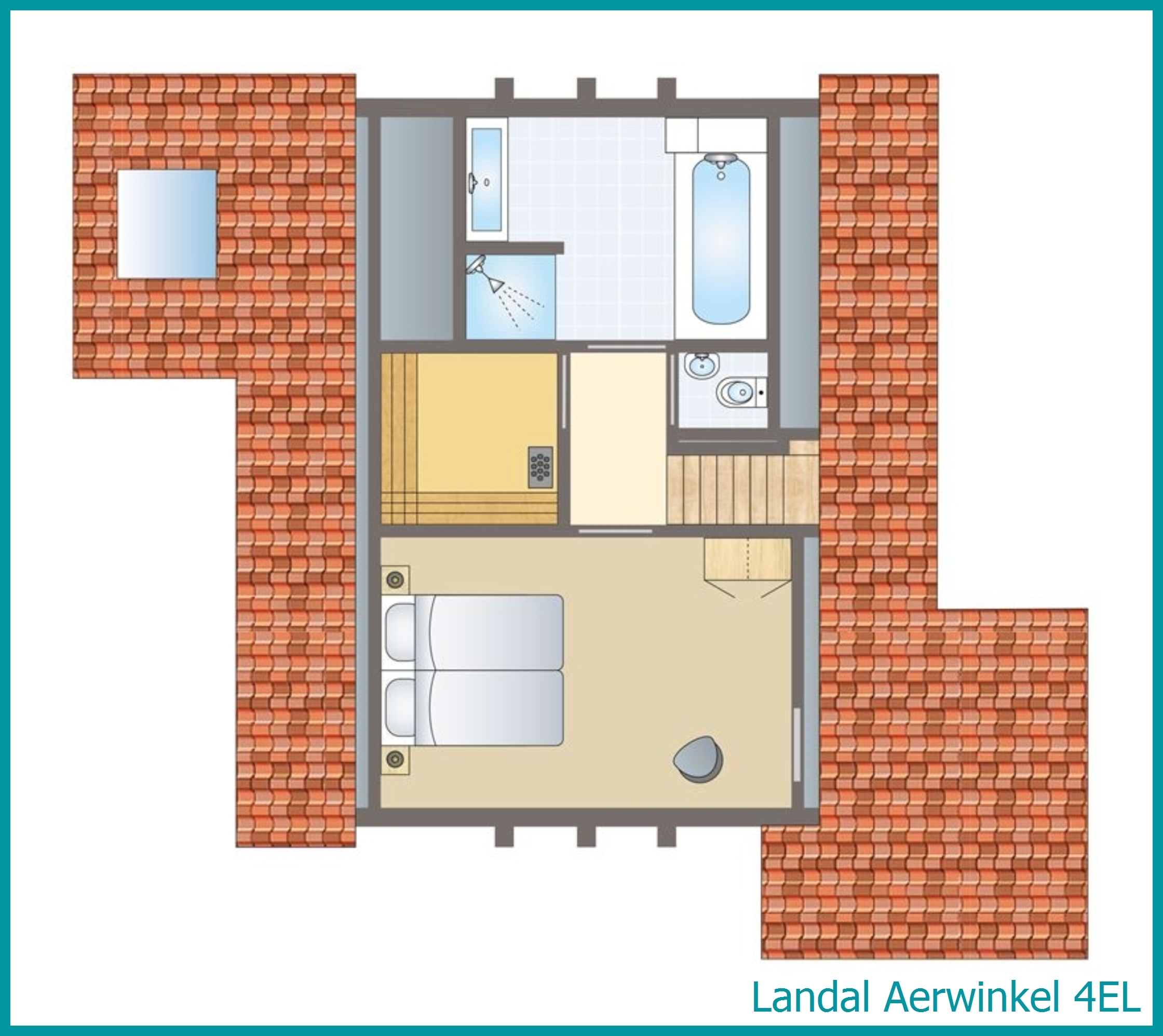 4-persoons bungalow 4EL in Aerwinkel