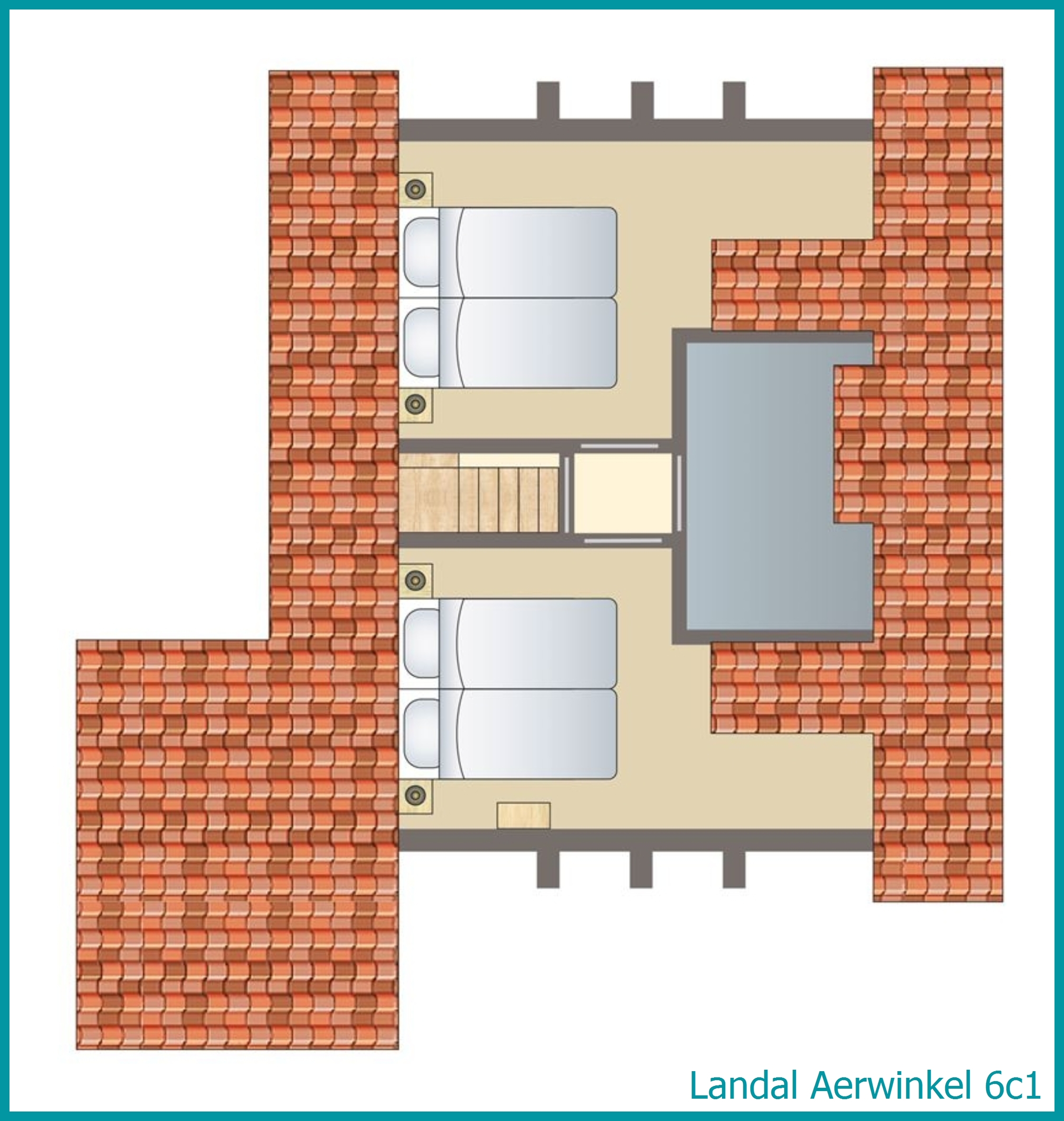 6-persoons bungalow 6c1 in Aerwinkel