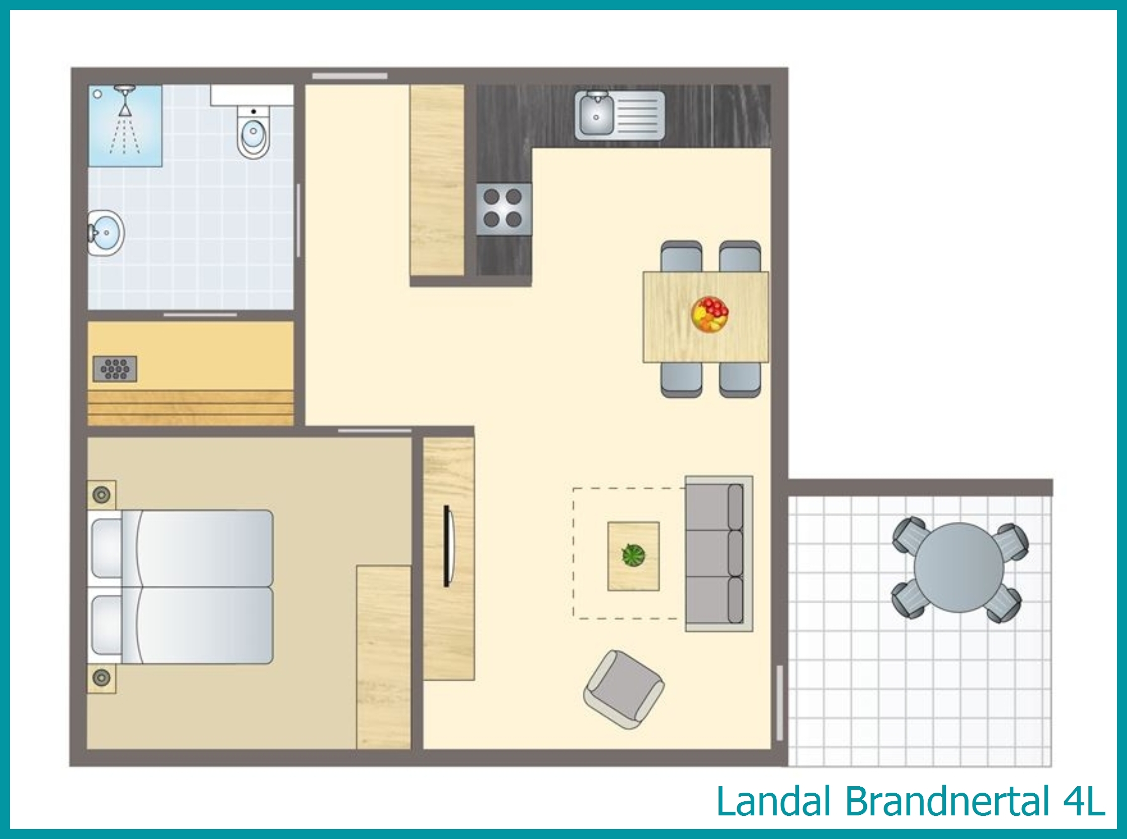4-persoons appartement 4L in Brandnertal