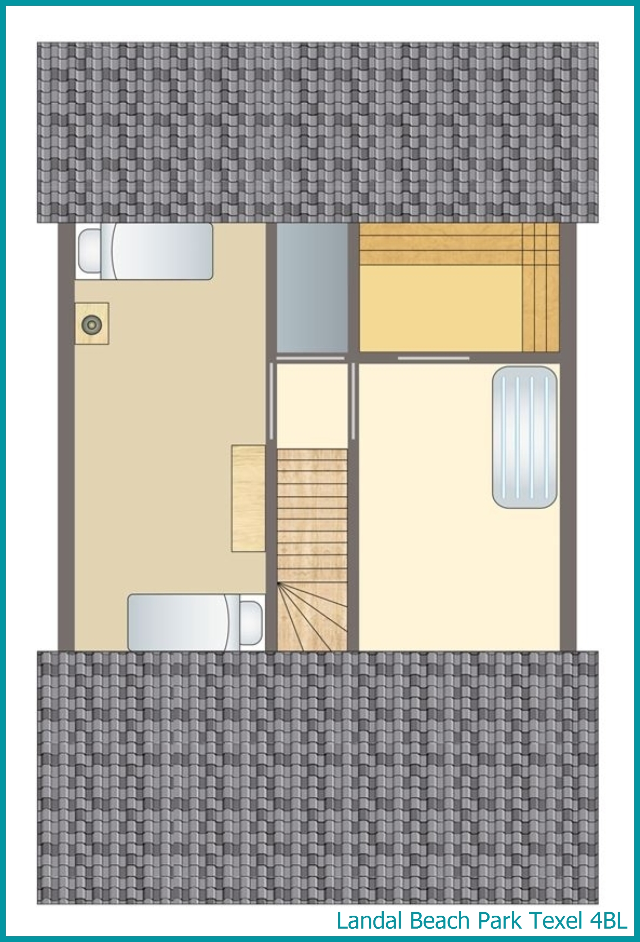 4-persoons villa 4BL in Beach Park Texel