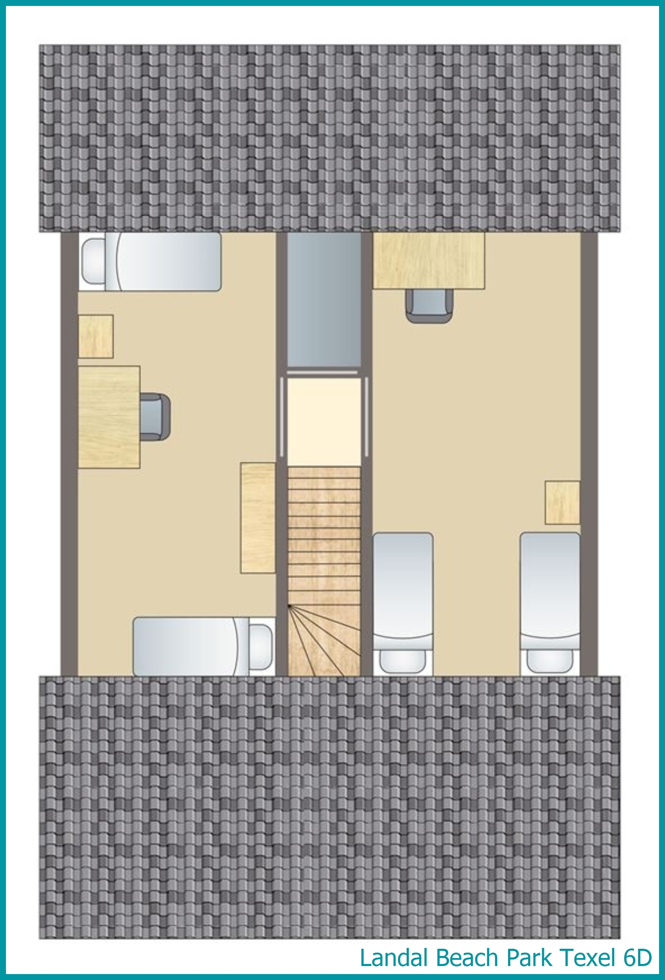 6-persoons villa 6D in Beach Park Texel