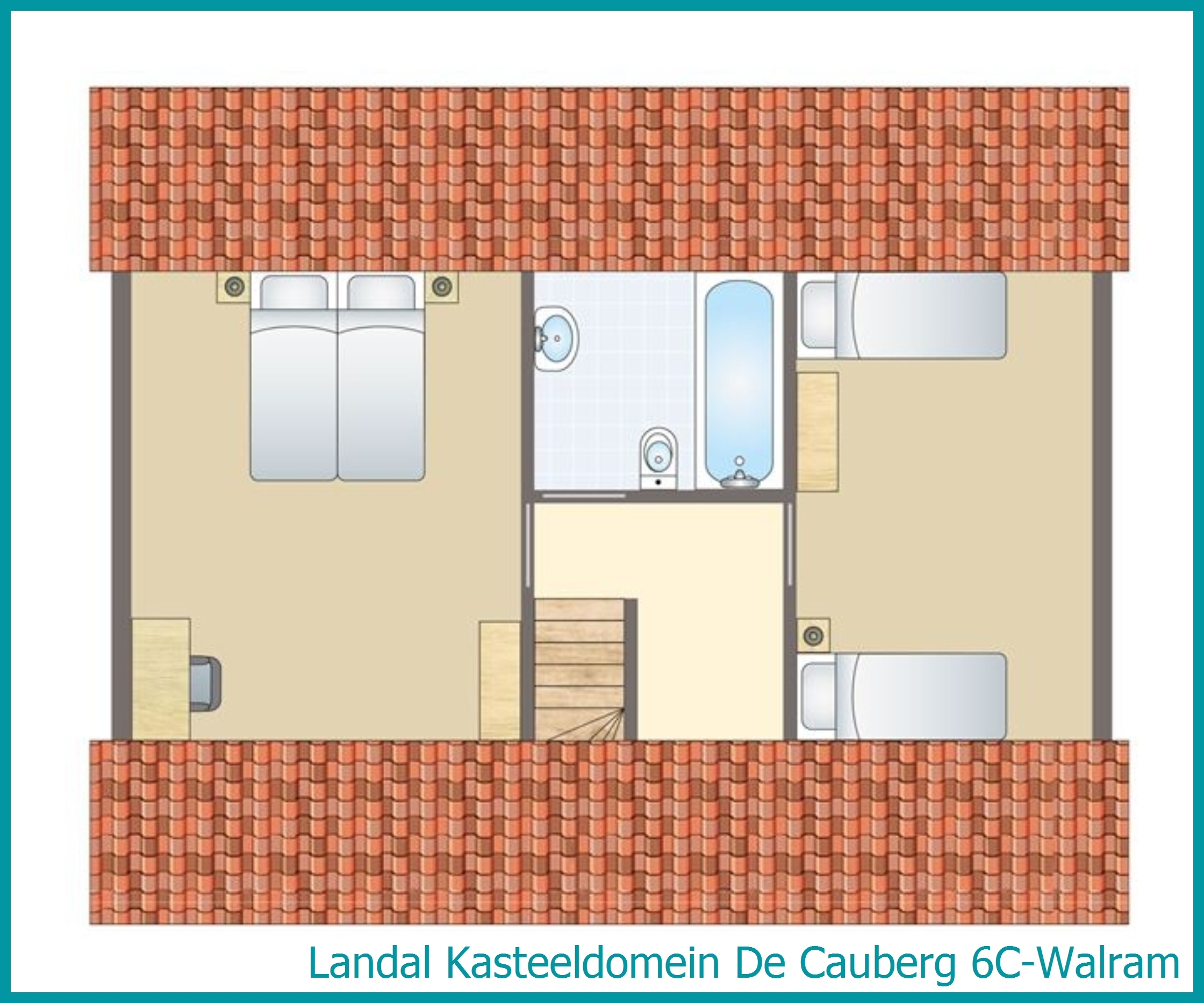 6-persoons villa 6C-Walram in Kasteeldomein De Cauberg
