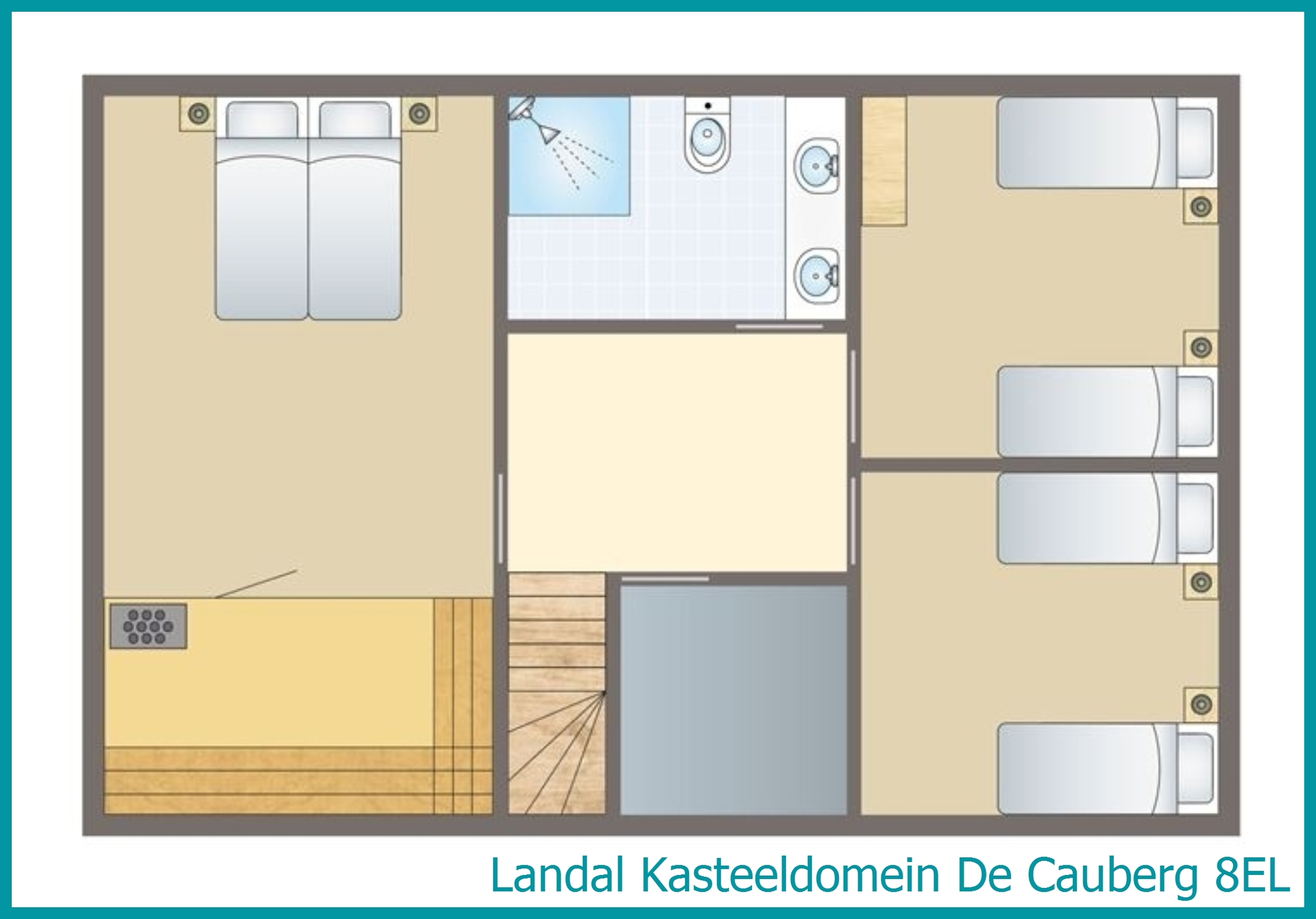 8-persoons villa 8EL in Kasteeldomein De Cauberg