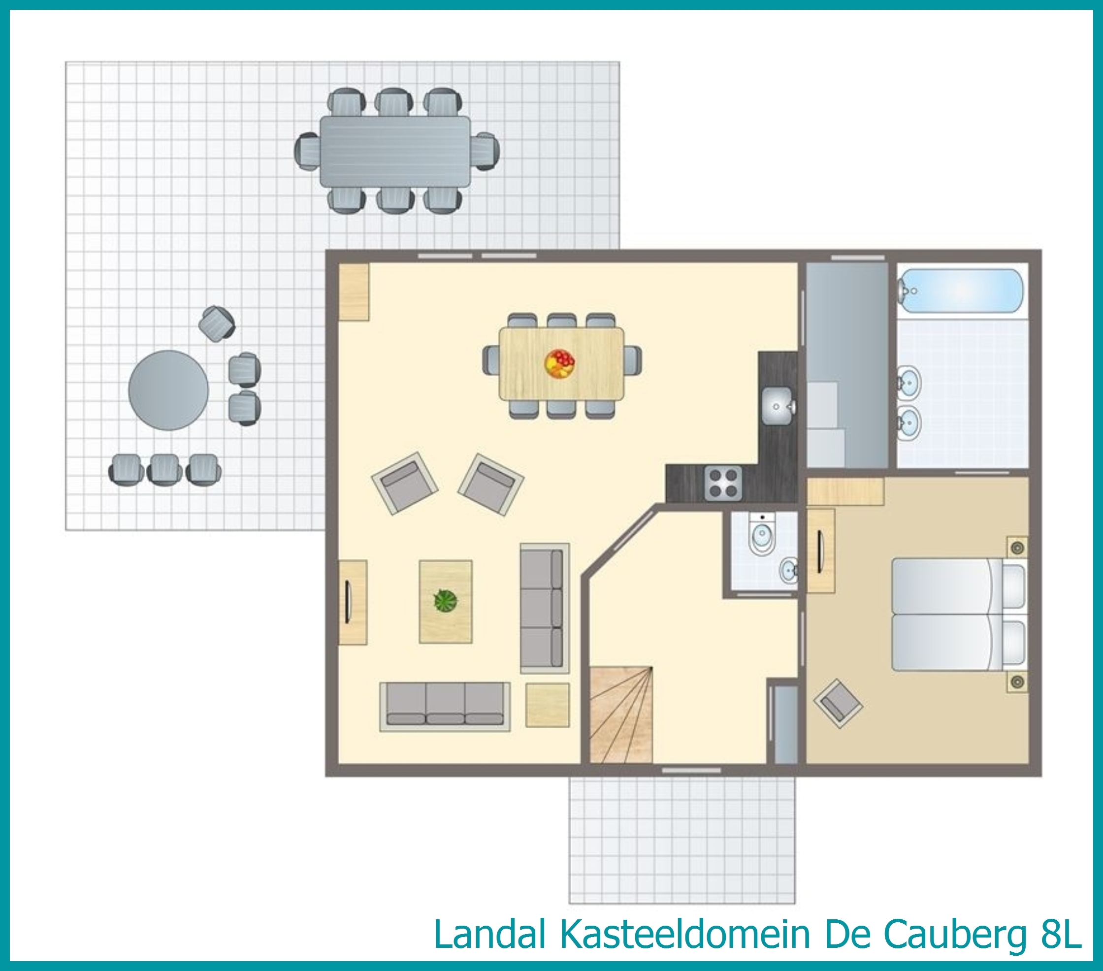 8-persoons villa 8L in Kasteeldomein De Cauberg