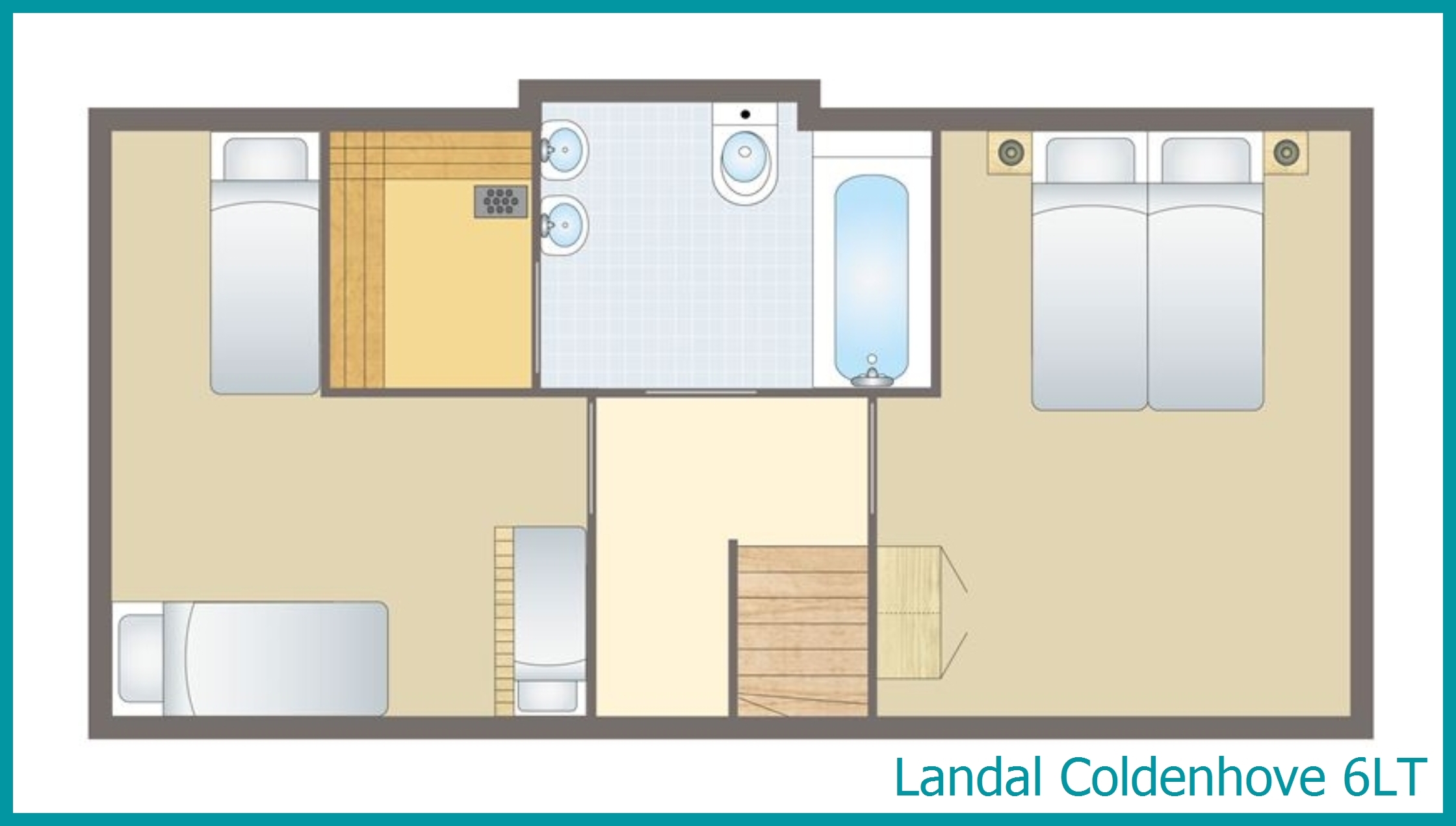 6-persoons bungalow 6LT in Coldenhove