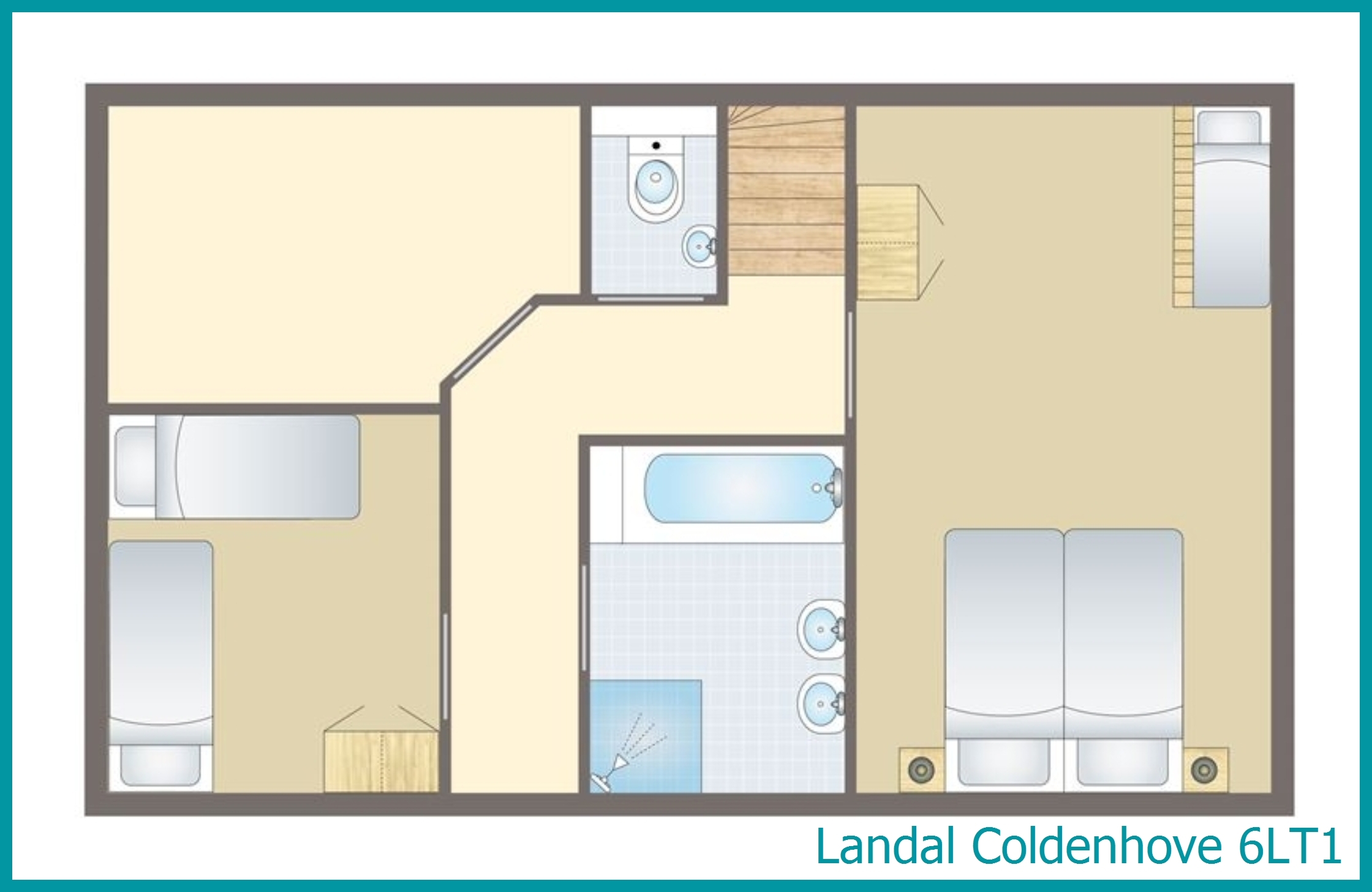 6-persoons bungalow 6LT1 in Coldenhove