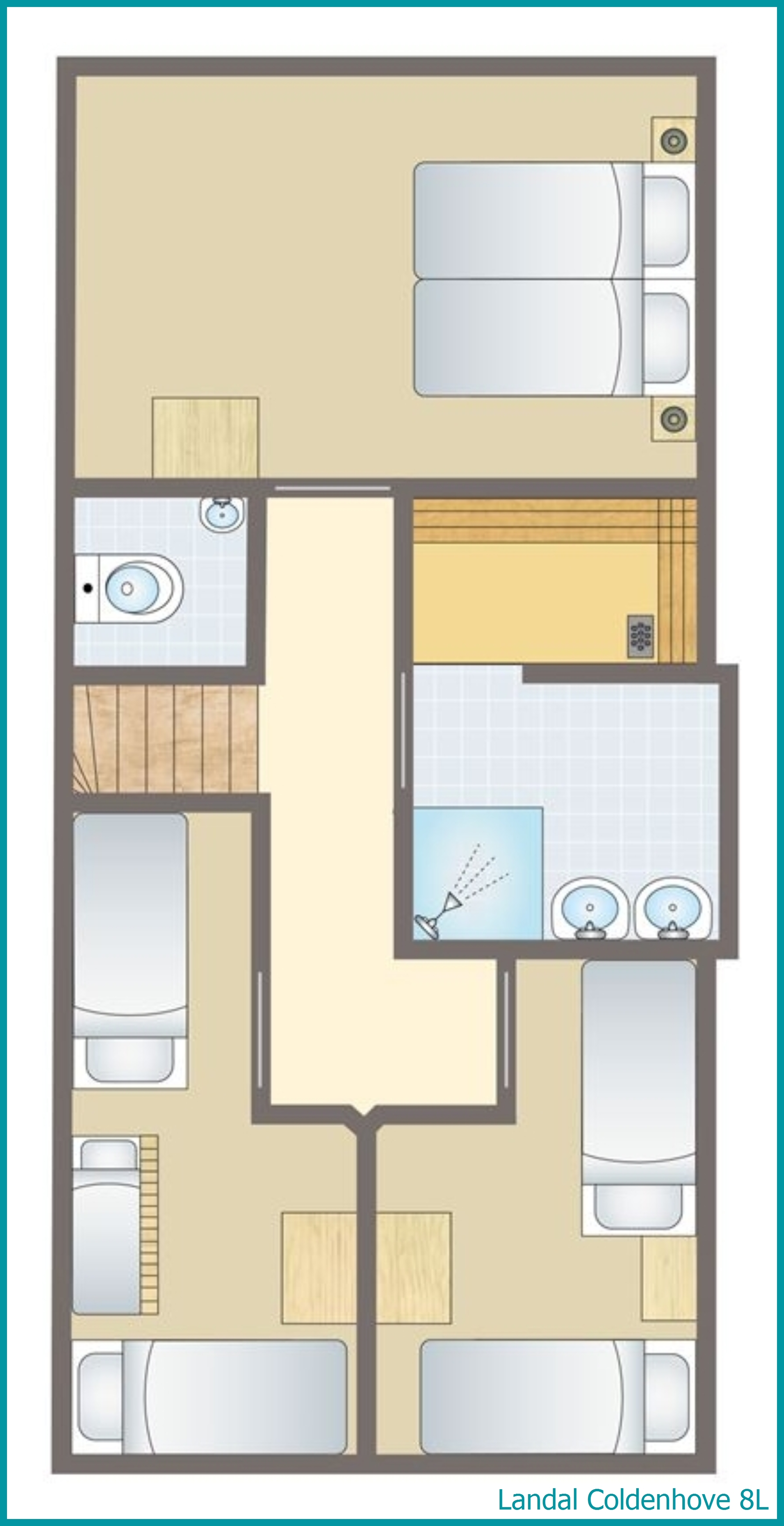 8-persoons bungalow 8L in Coldenhove