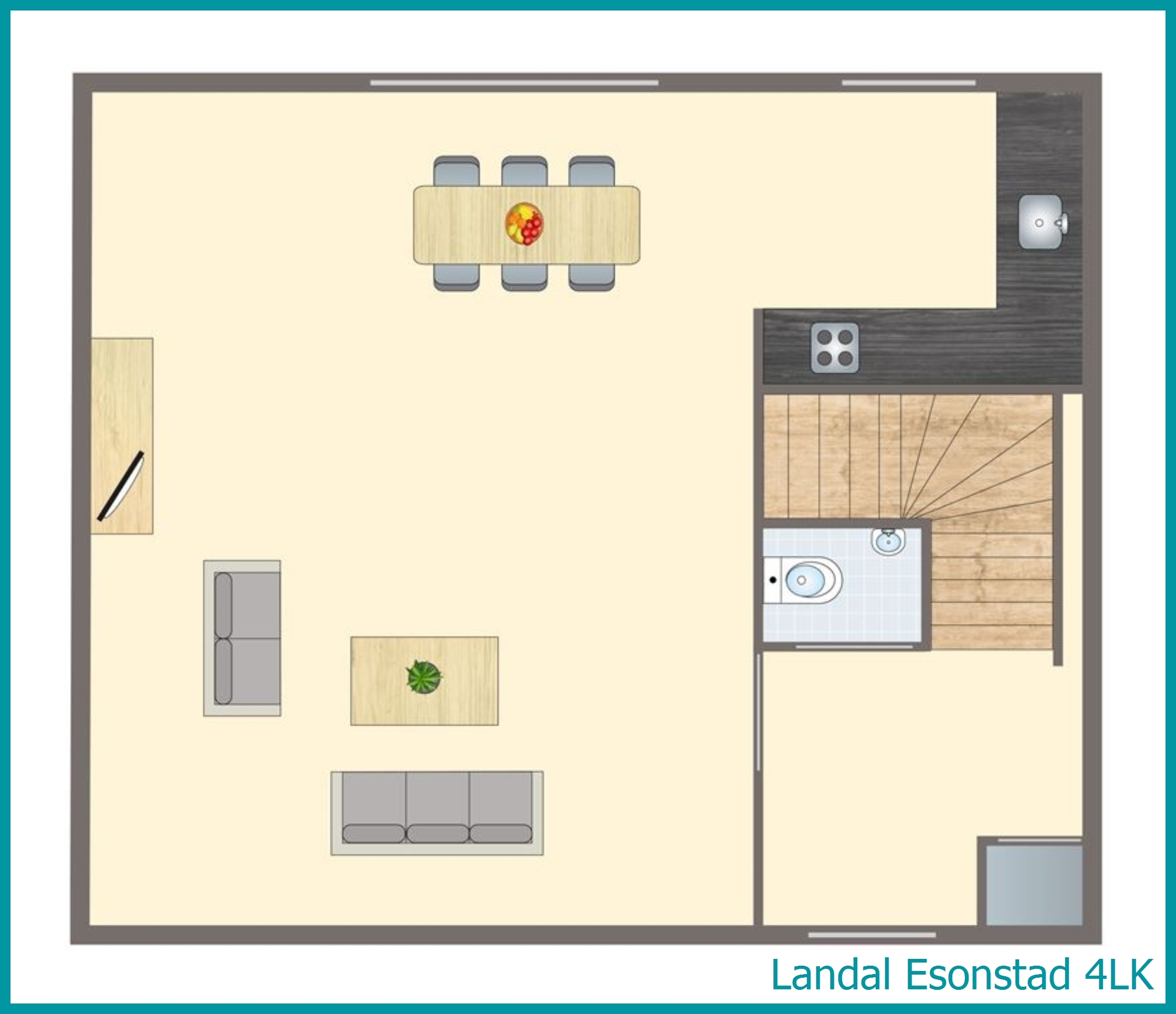 4-persoons kinderbungalow 4LK in Esonstad