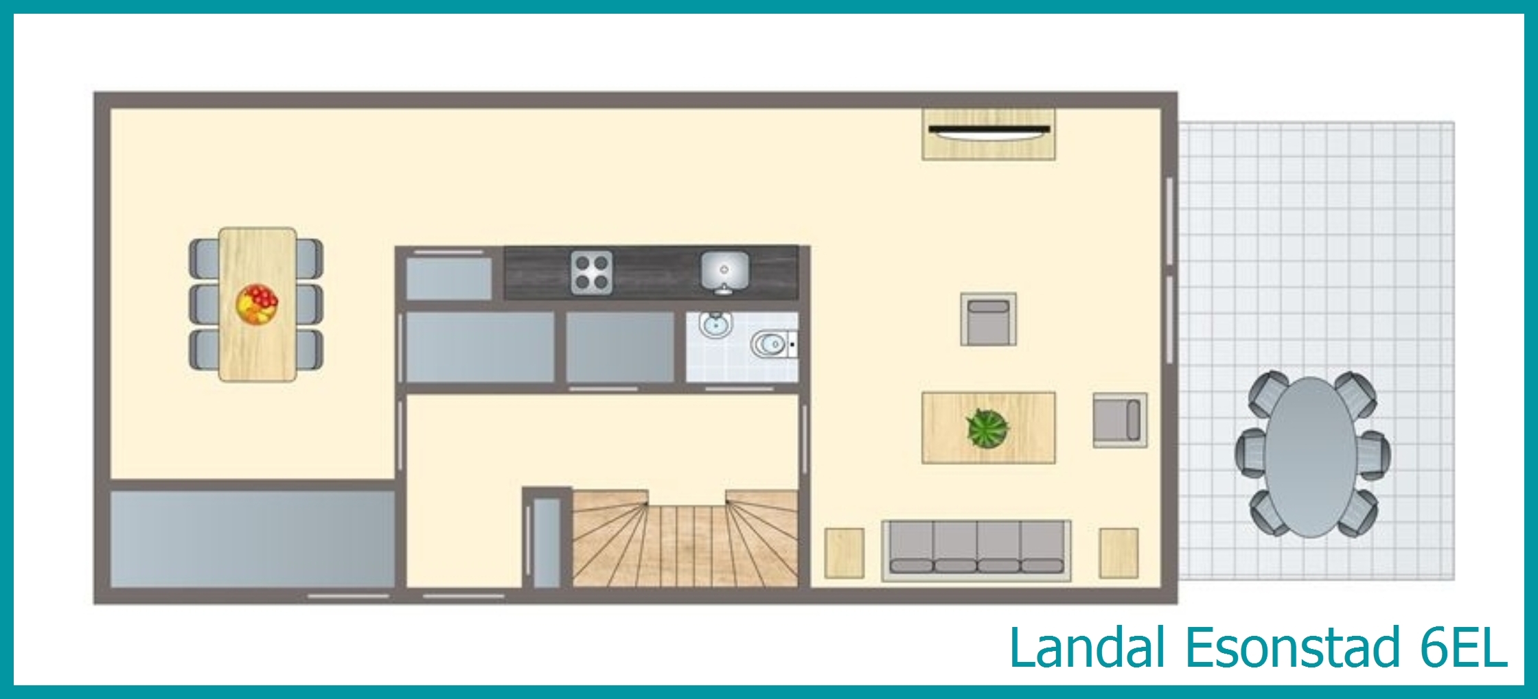 6-persoons woning 6EL in Esonstad