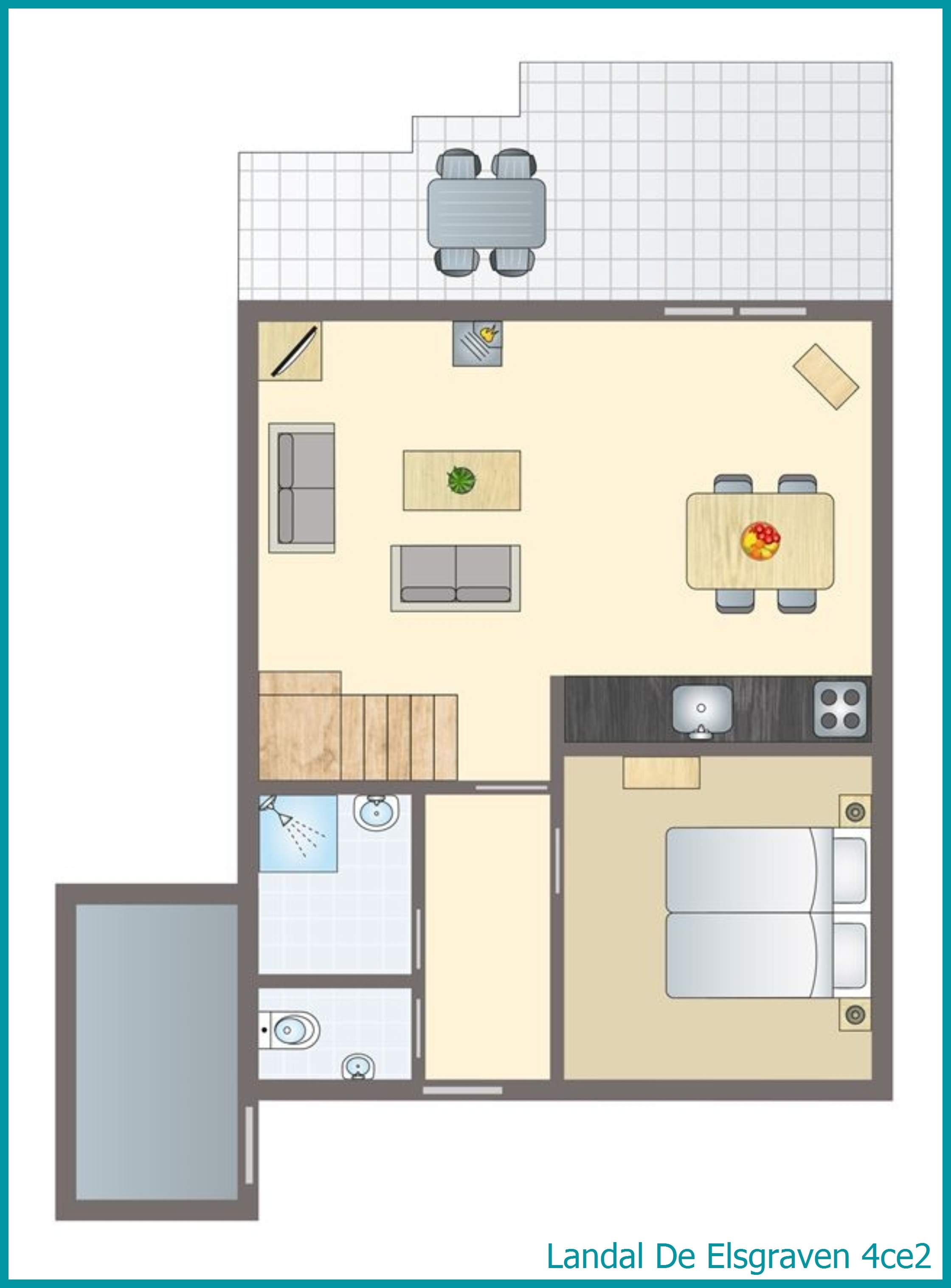 4-persoons bungalow 4ce2 in De Elsgraven