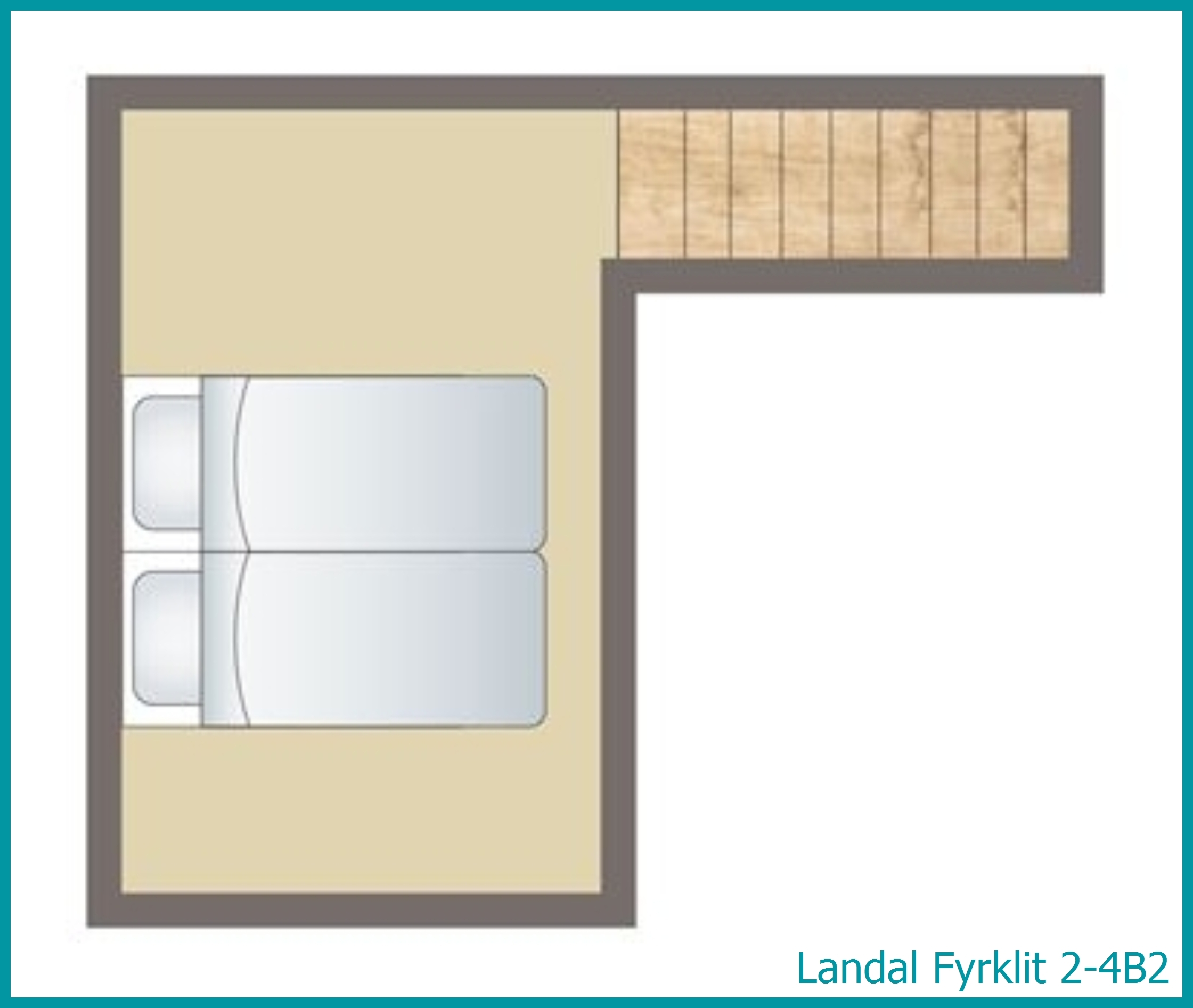 2-4-persoons appartement 2-4B2 in Fyrklit
