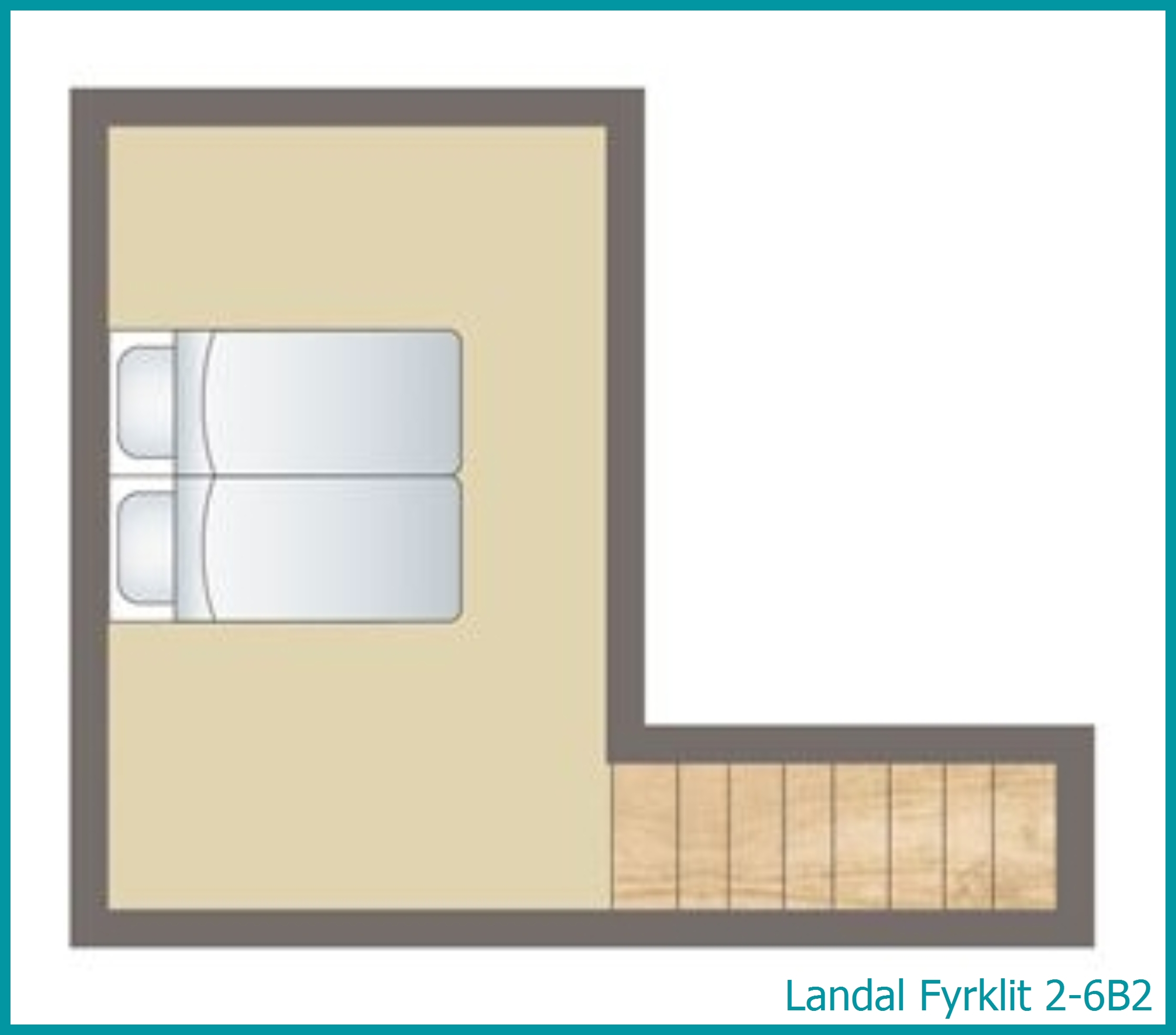 2-6-persoons appartement 2-6B2 in Fyrklit