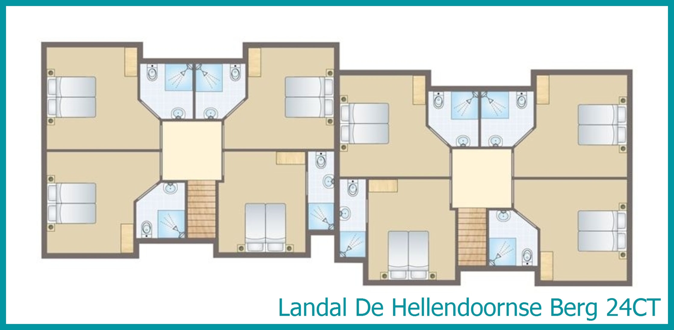 24-persoons bungalow 24CT in De Hellendoornse Berg