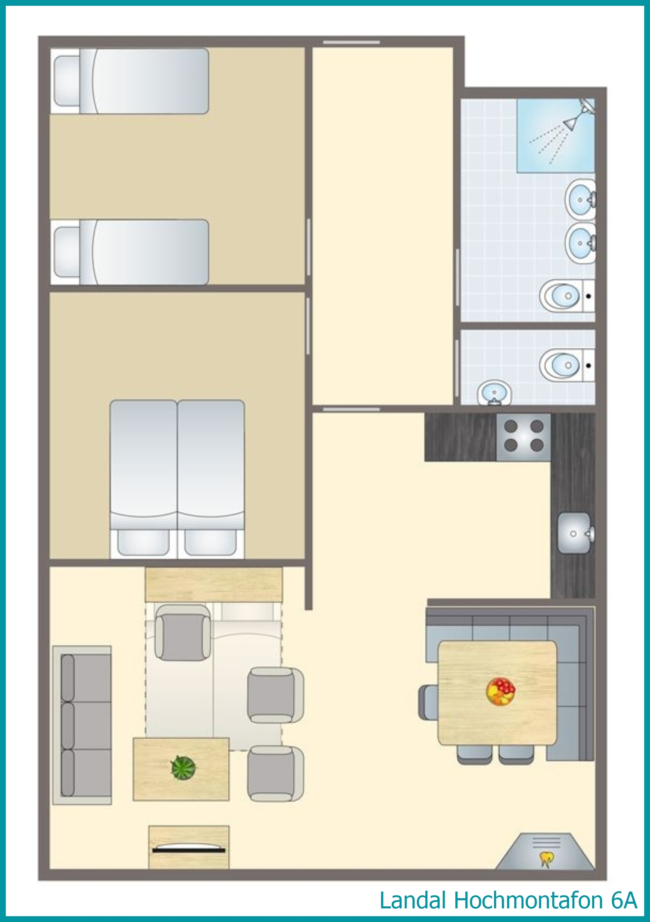 6-persoons appartement 6A in Hochmontafon