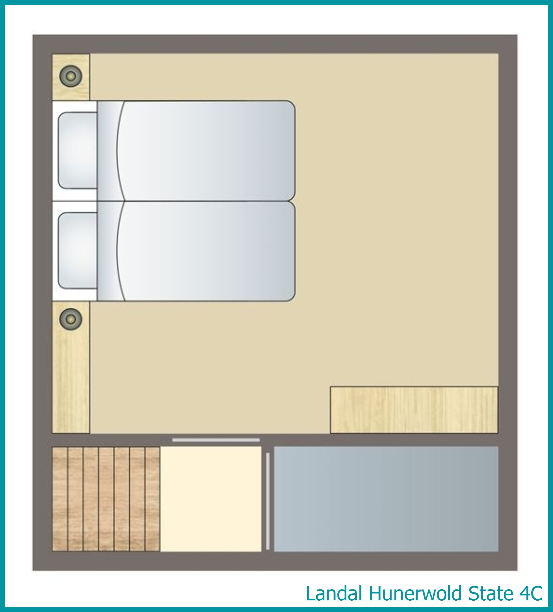 4-persoons bungalow 4C in Hunerwold State