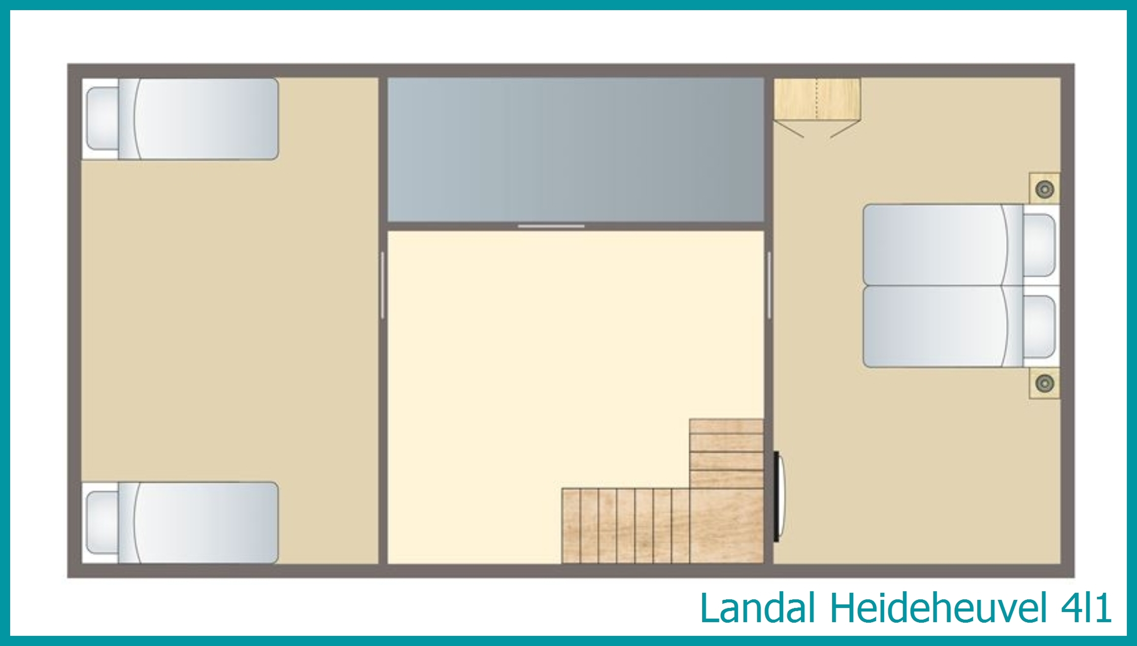 4-persoons bungalow 4l1 in Heideheuvel