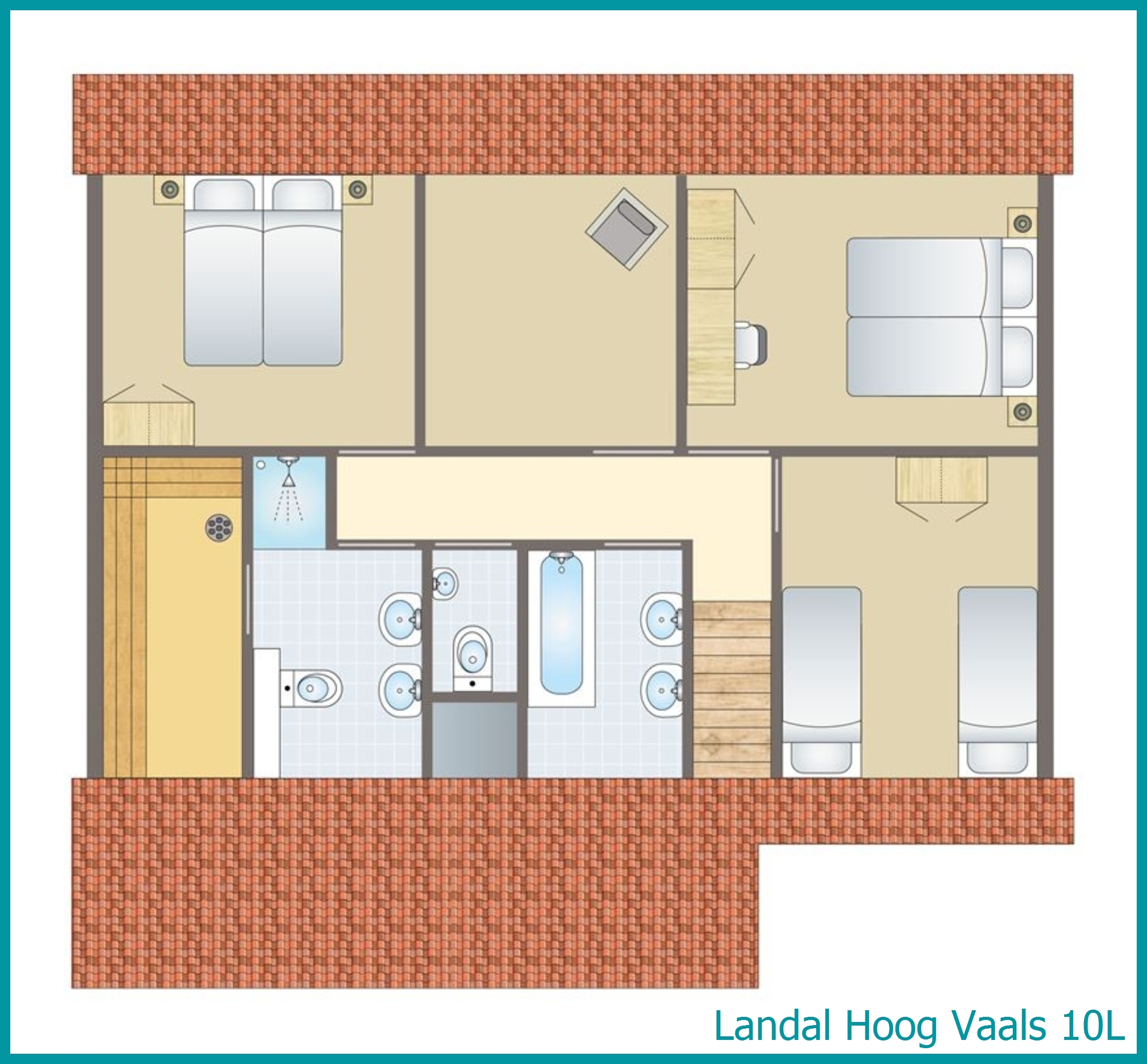 10-persoons bungalow 10L in Hoog Vaals