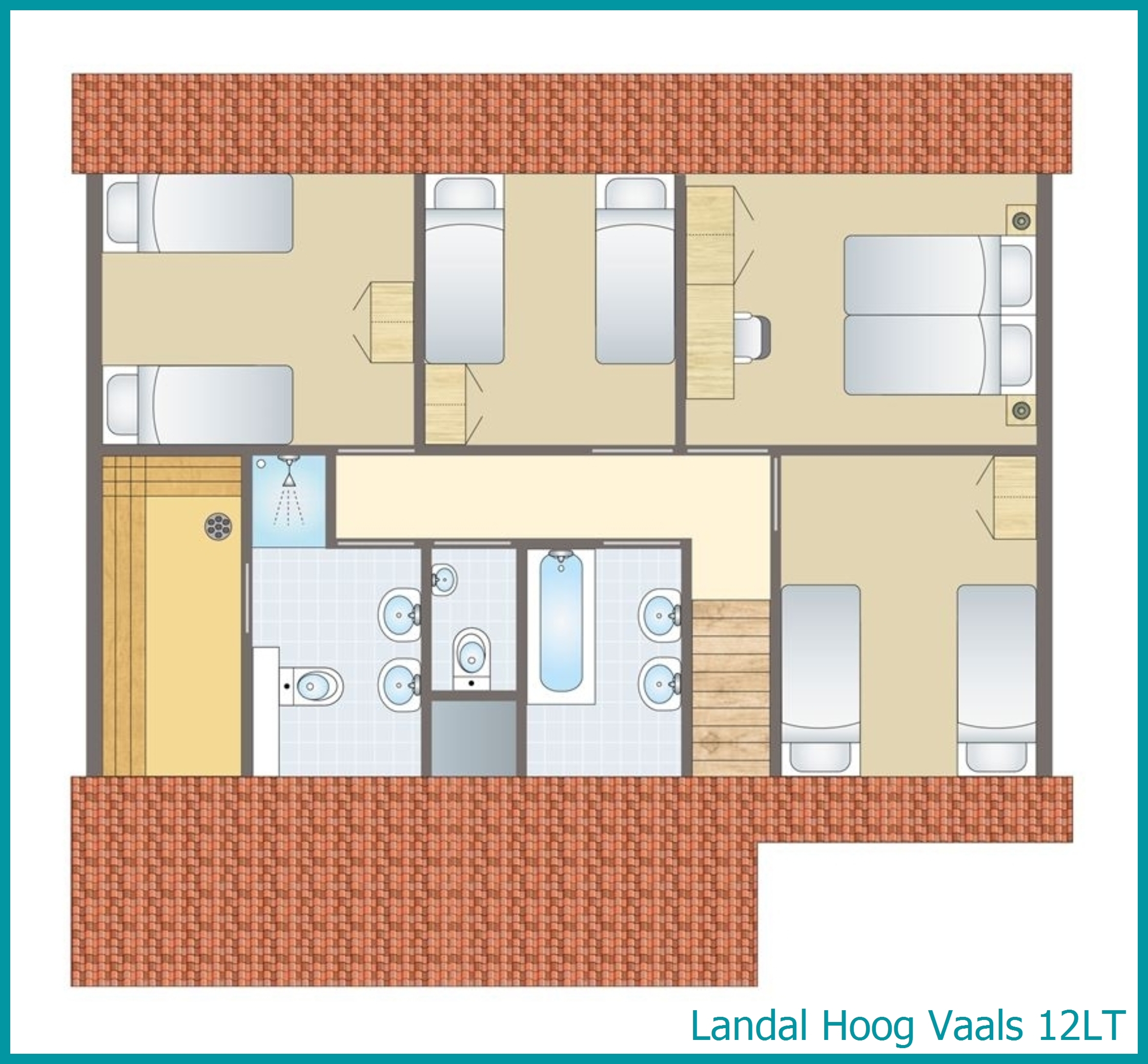 12-persoons bungalow 12LT in Hoog Vaals