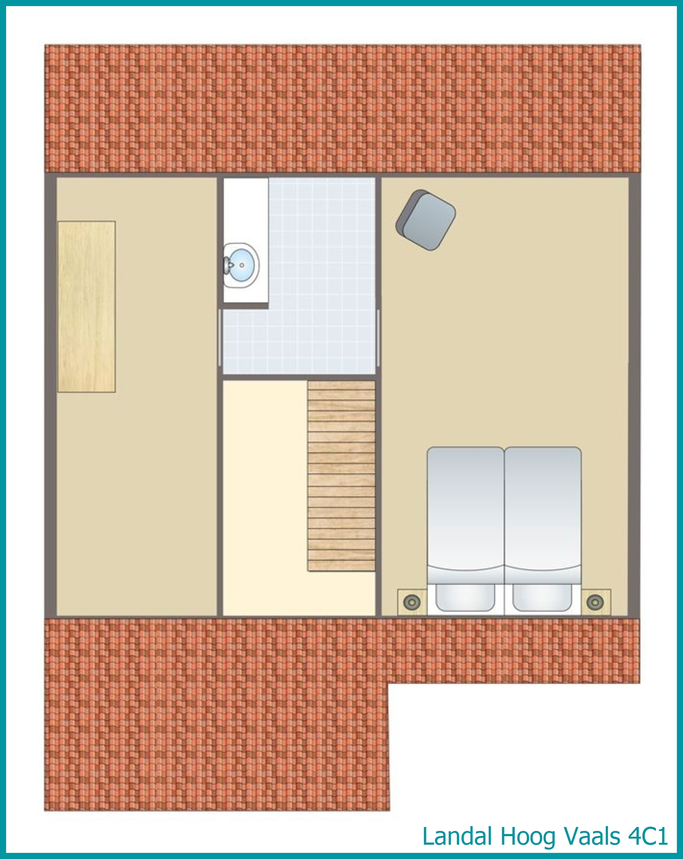 4-persoons bungalow 4C1 in Hoog Vaals