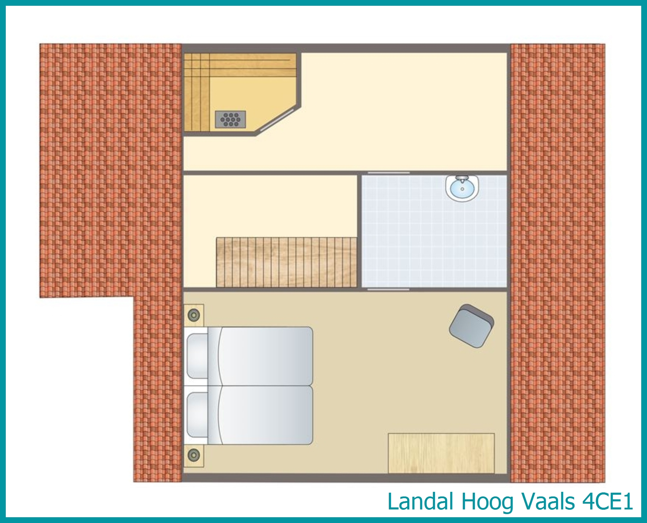 4-persoons bungalow 4CE1 in Hoog Vaals