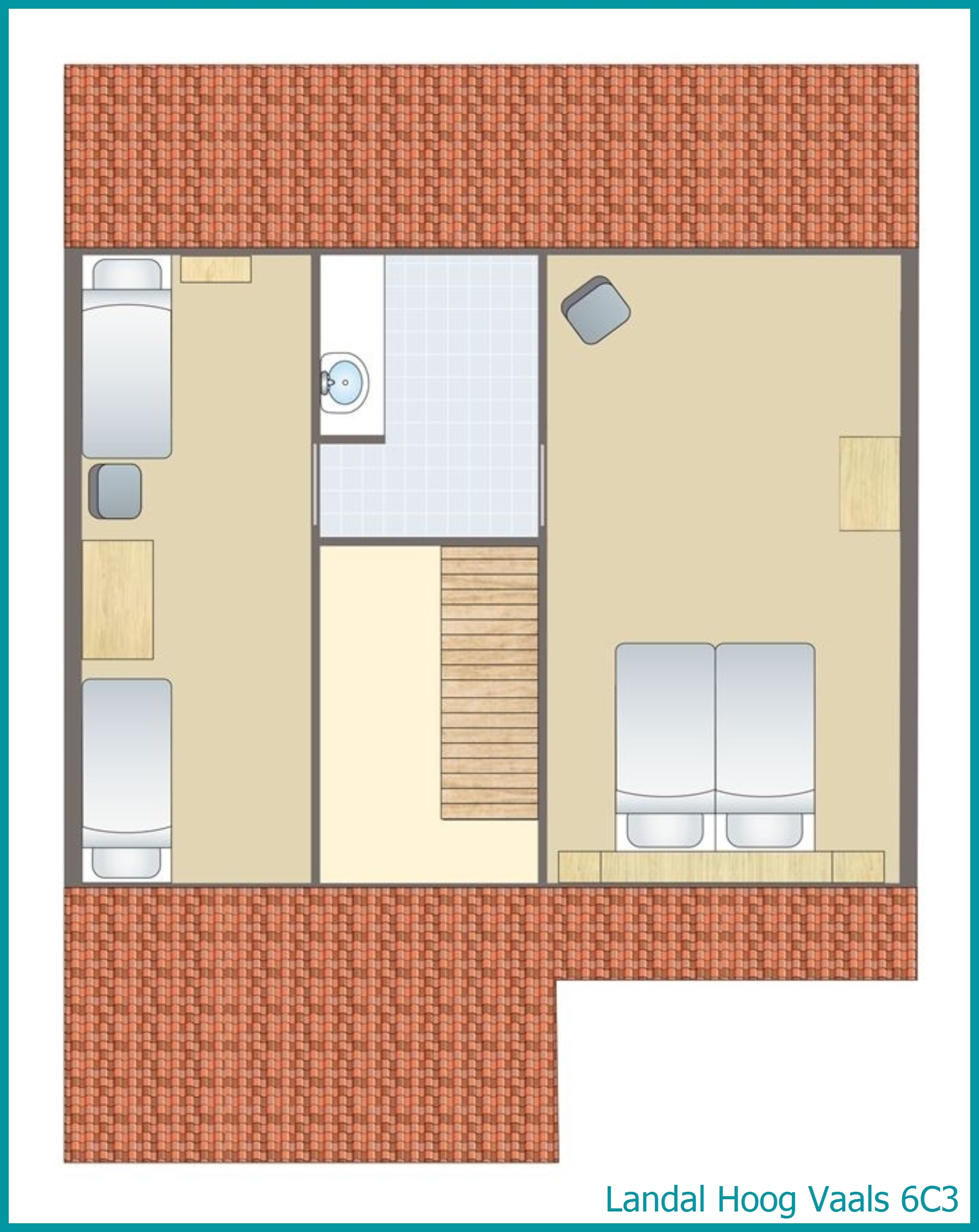 6-persoons bungalow 6C3 in Hoog Vaals