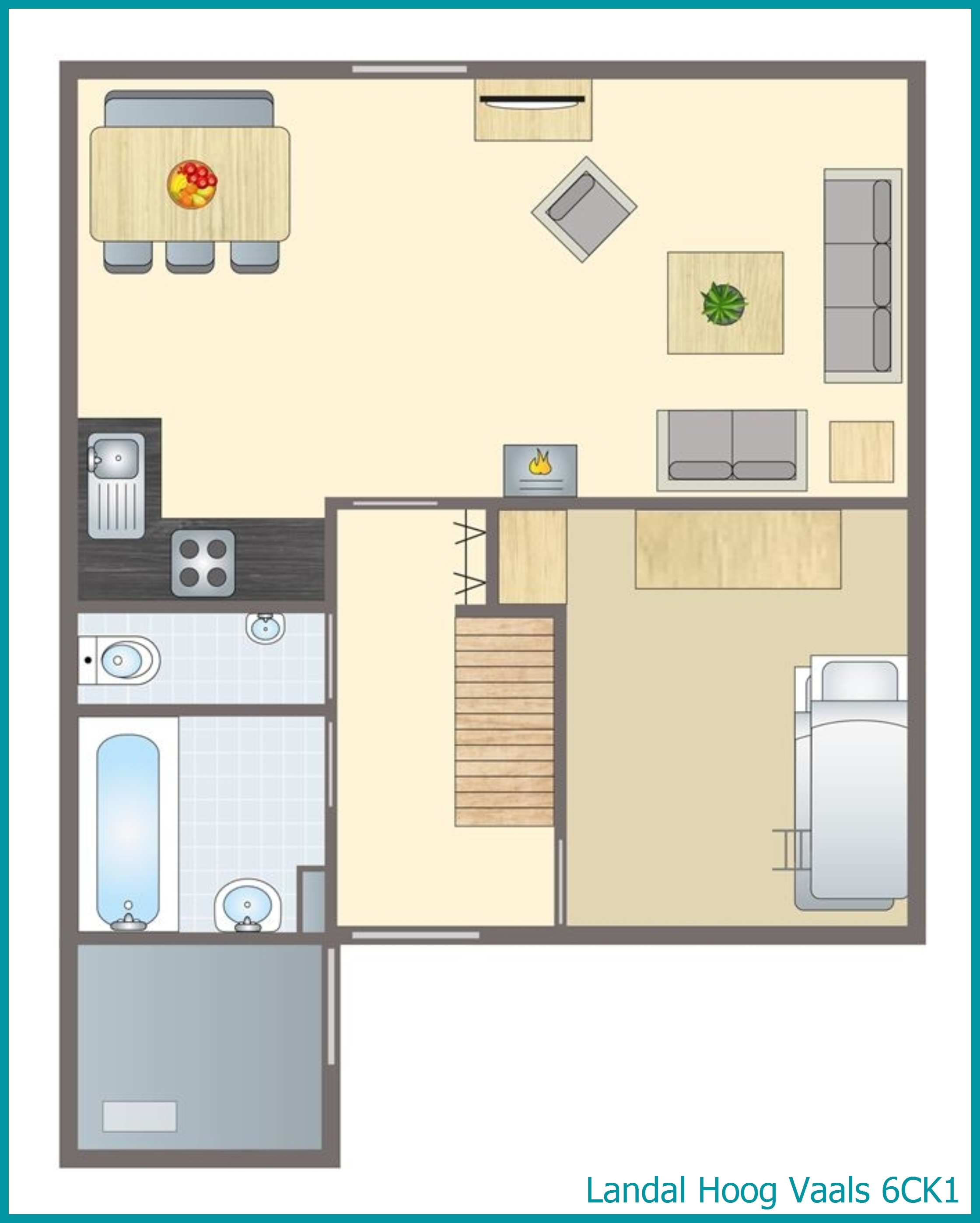 6-persoons kinderbungalow 6CK1 in Hoog Vaals