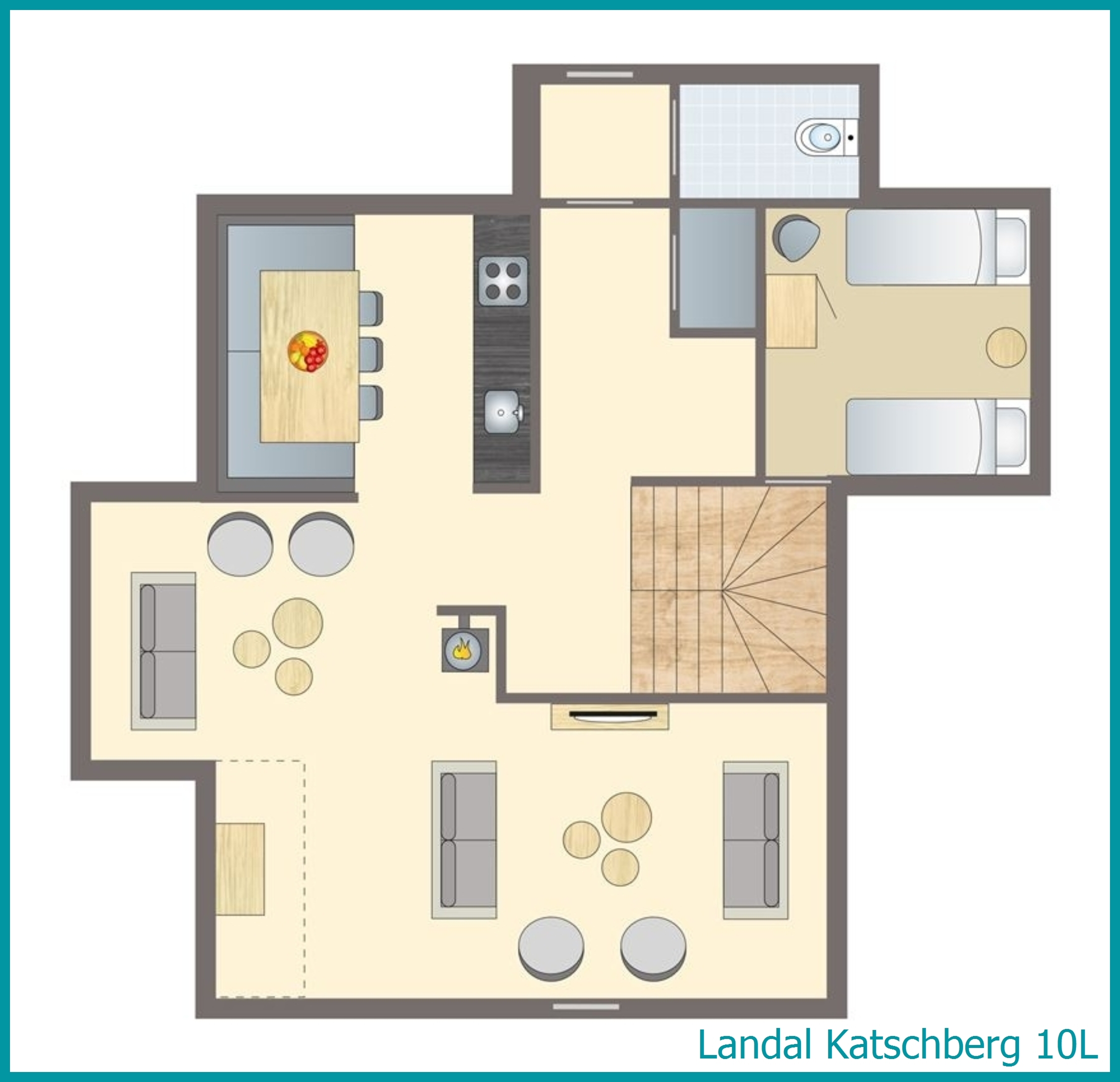 10-persoons appartement 10L in Katschberg