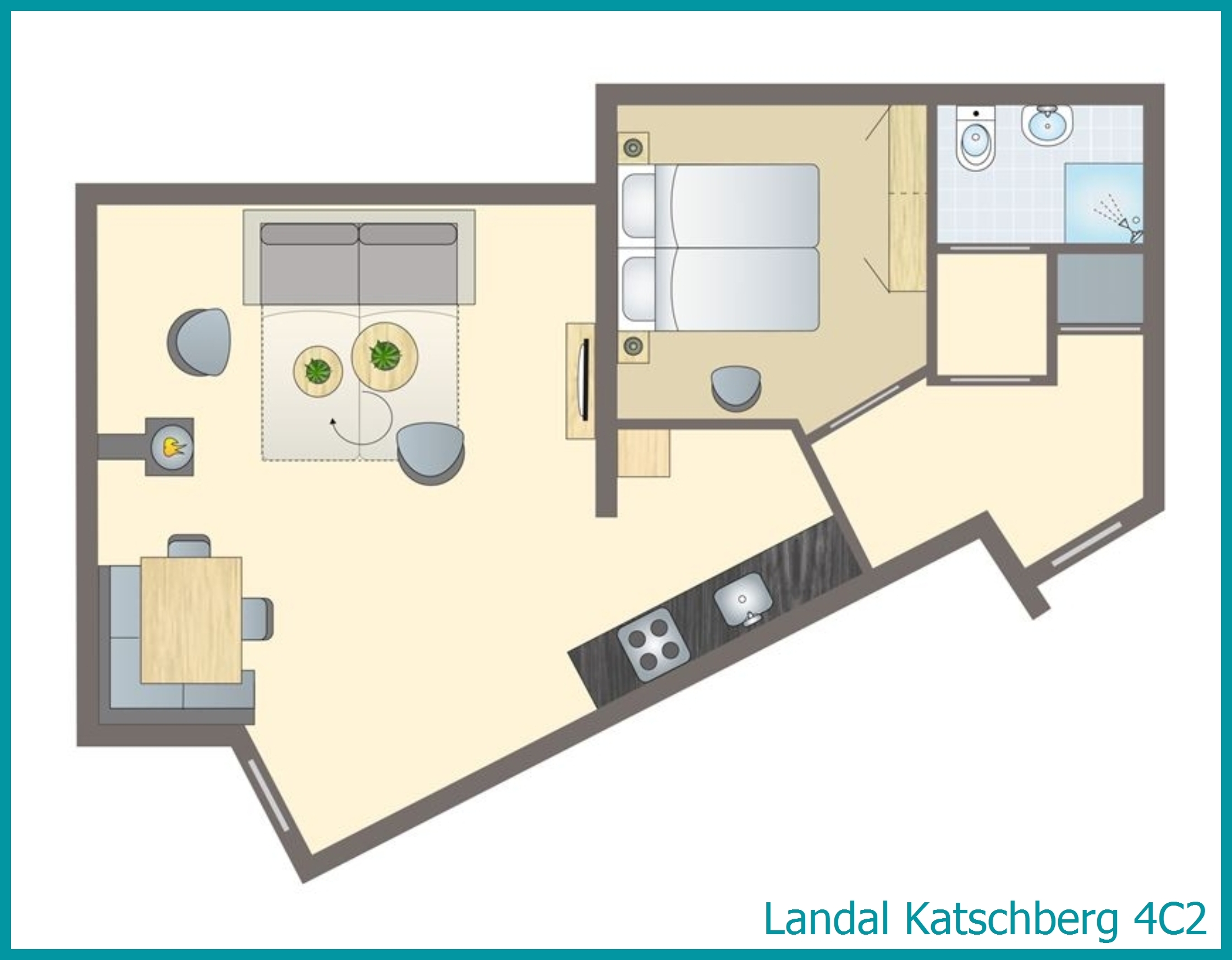 4-persoons appartement 4C2 in Katschberg