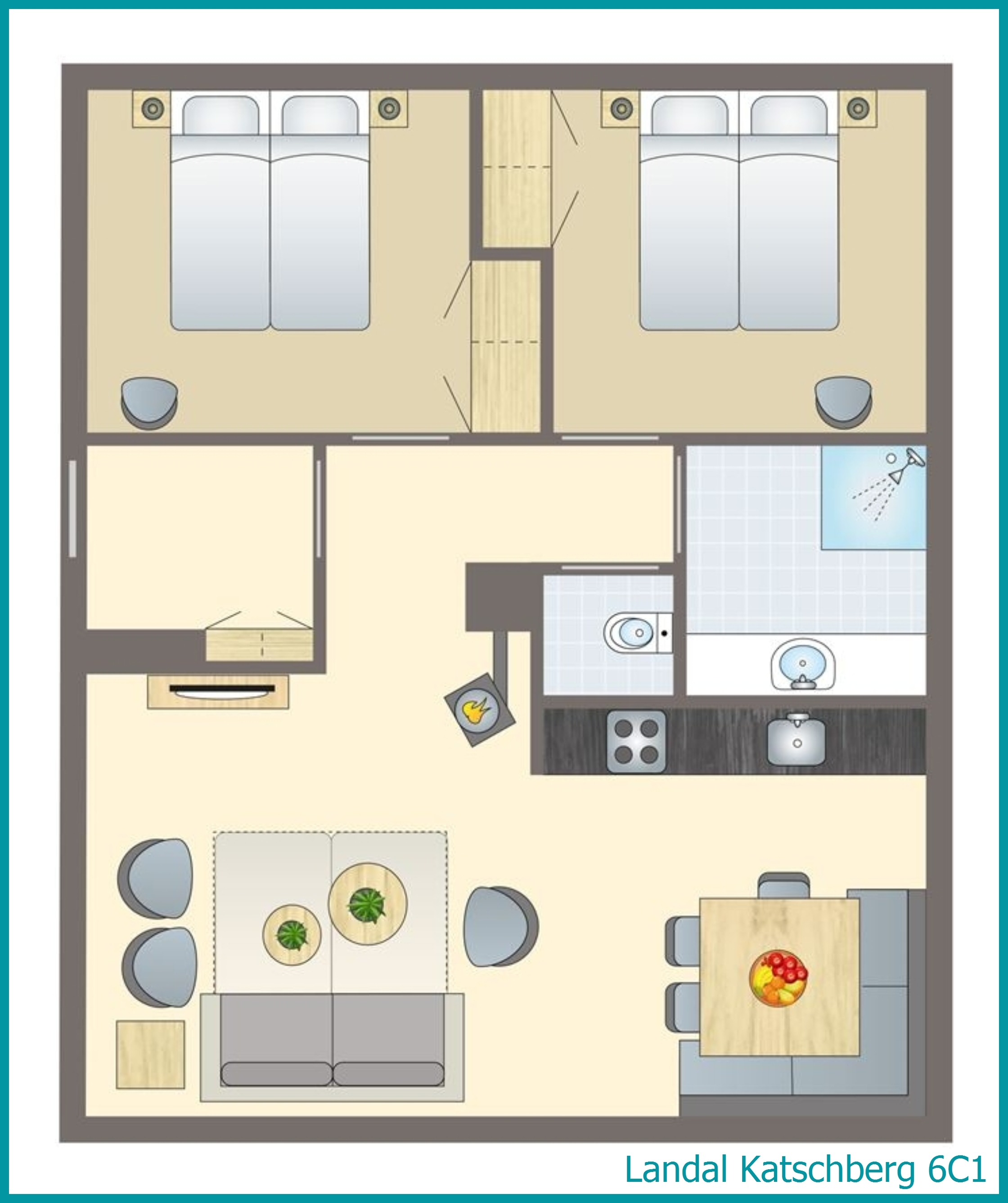 6-persoons appartement 6C1 in Katschberg