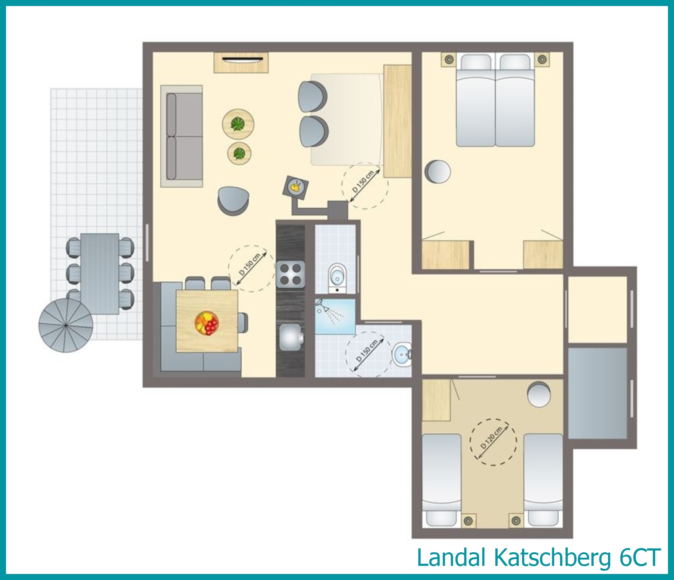 6-persoonsappartement 6CT in Katschberg