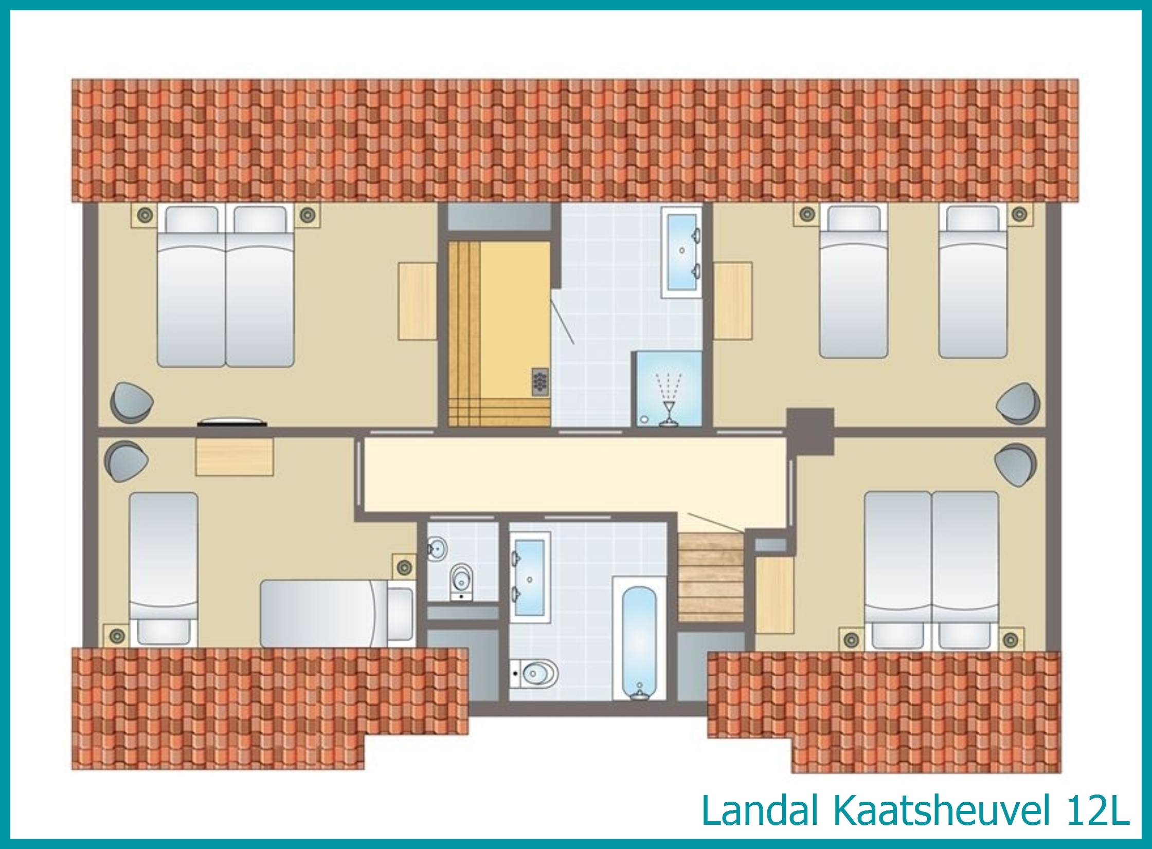 12-persoons vakantiehuis 12L in Kaatsheuvel