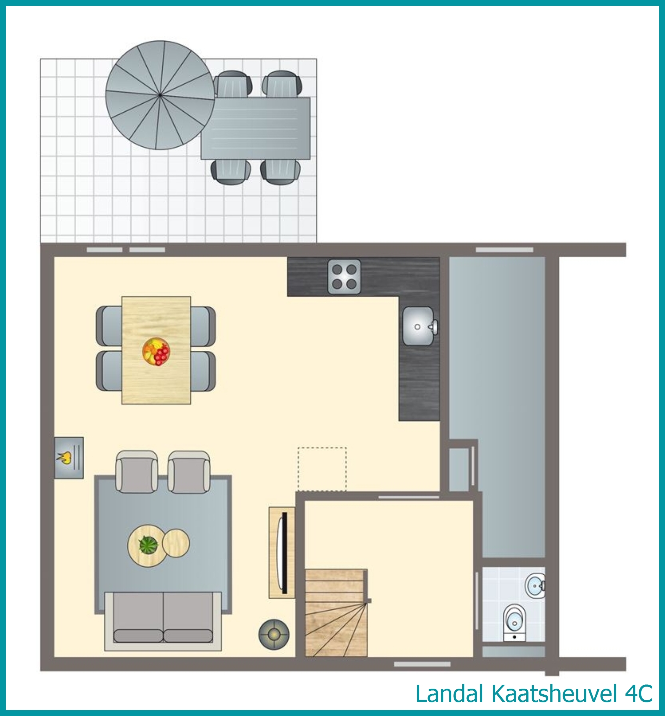 4-persoons vakantiehuis 4C in Kaatsheuvel