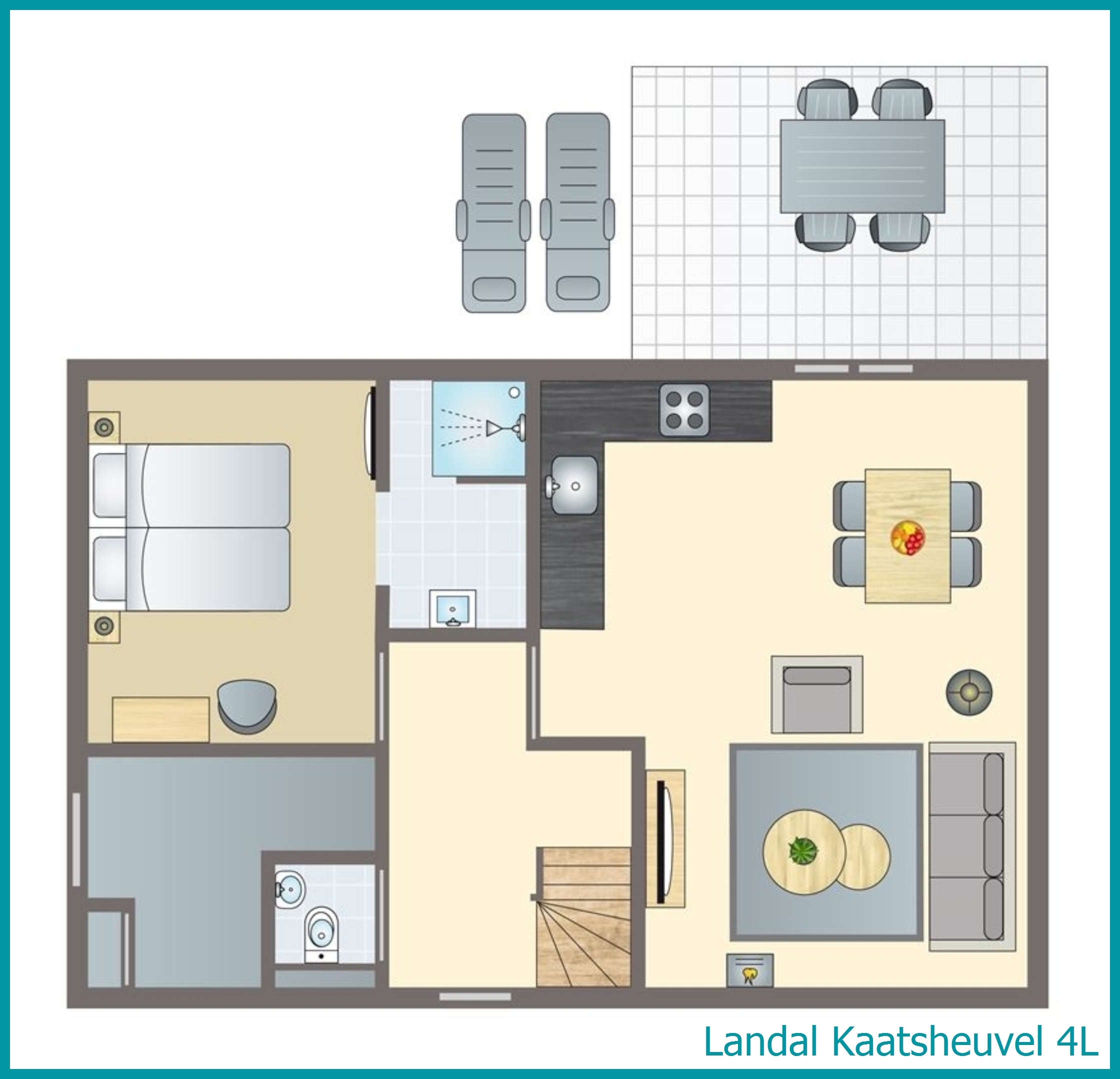 4-persoons vakantiehuis 4L in Kaatsheuvel