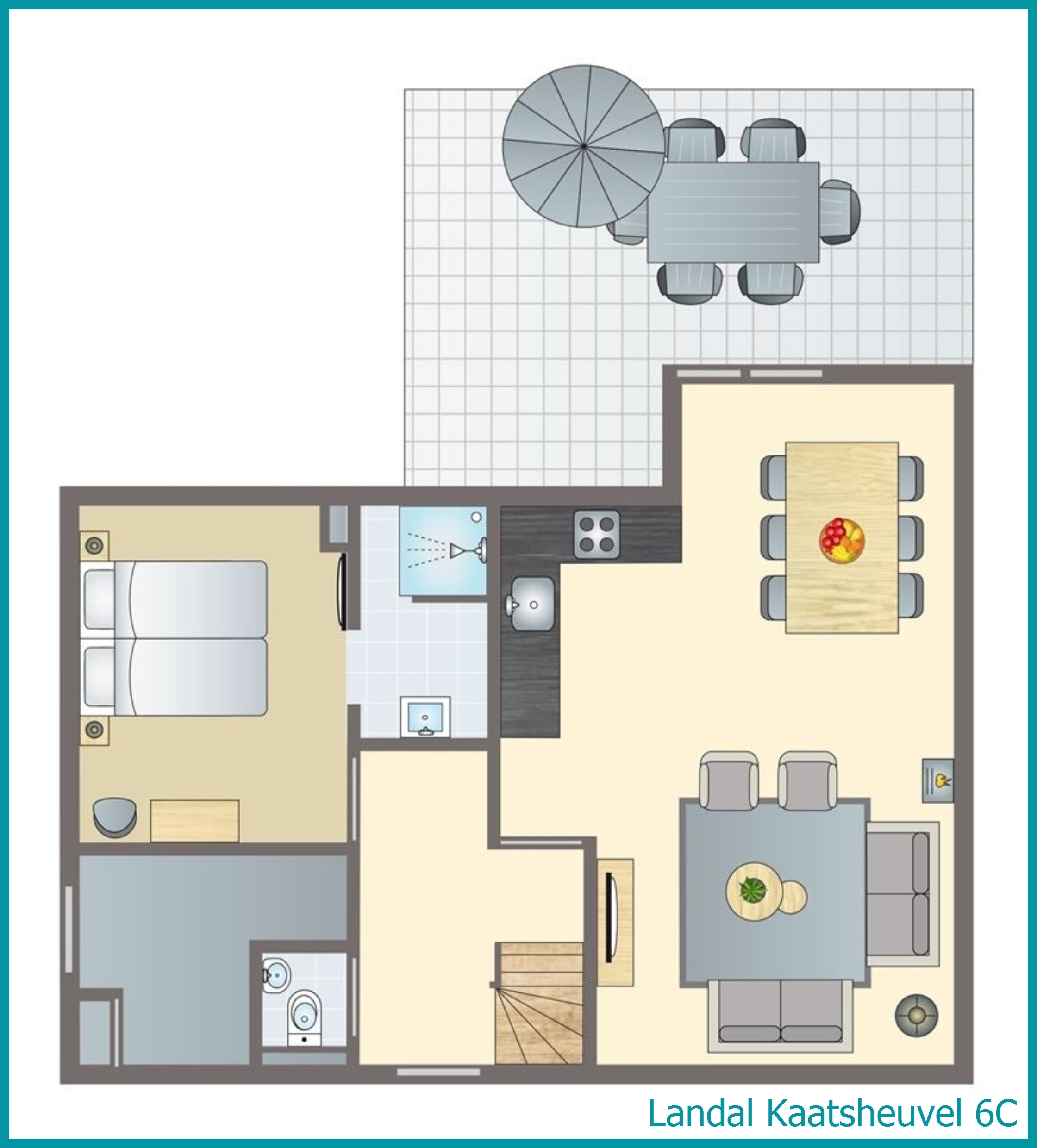 6-persoons vakantiehuis 6C in Kaatsheuvel
