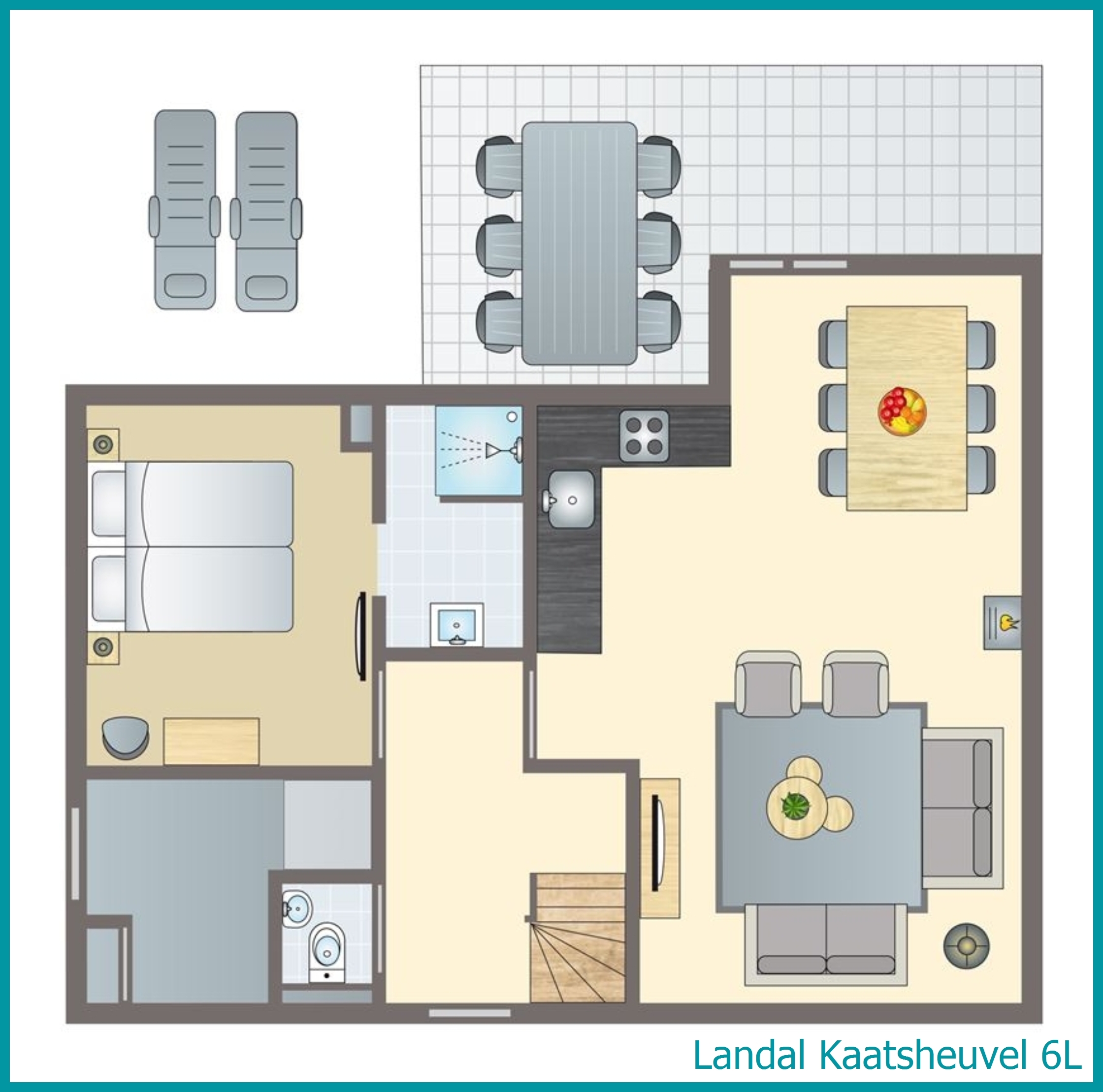 6-persoons vakantiehuis 6L in Kaatsheuvel