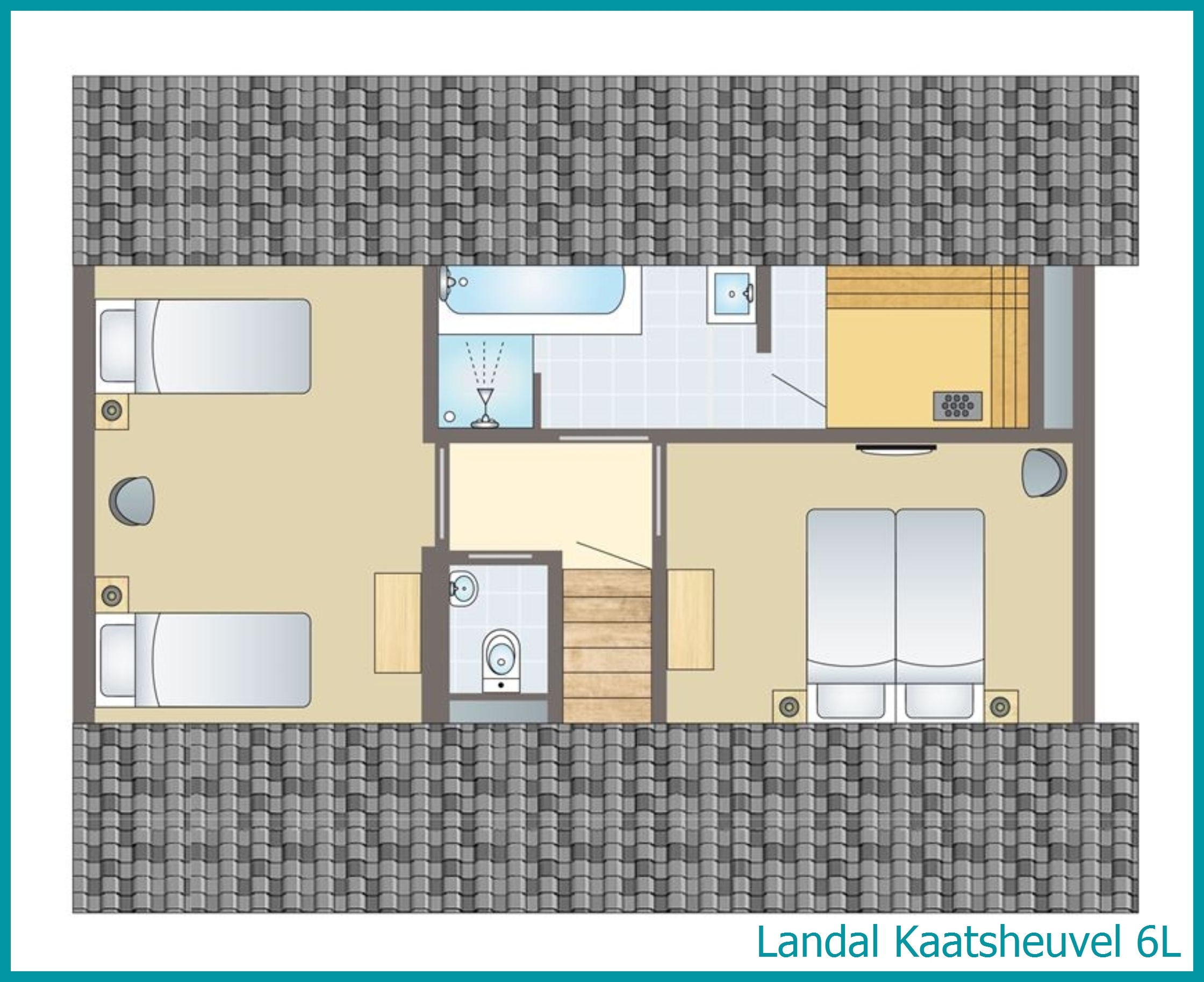 6-persoons vakantiehuis 6L in Kaatsheuvel