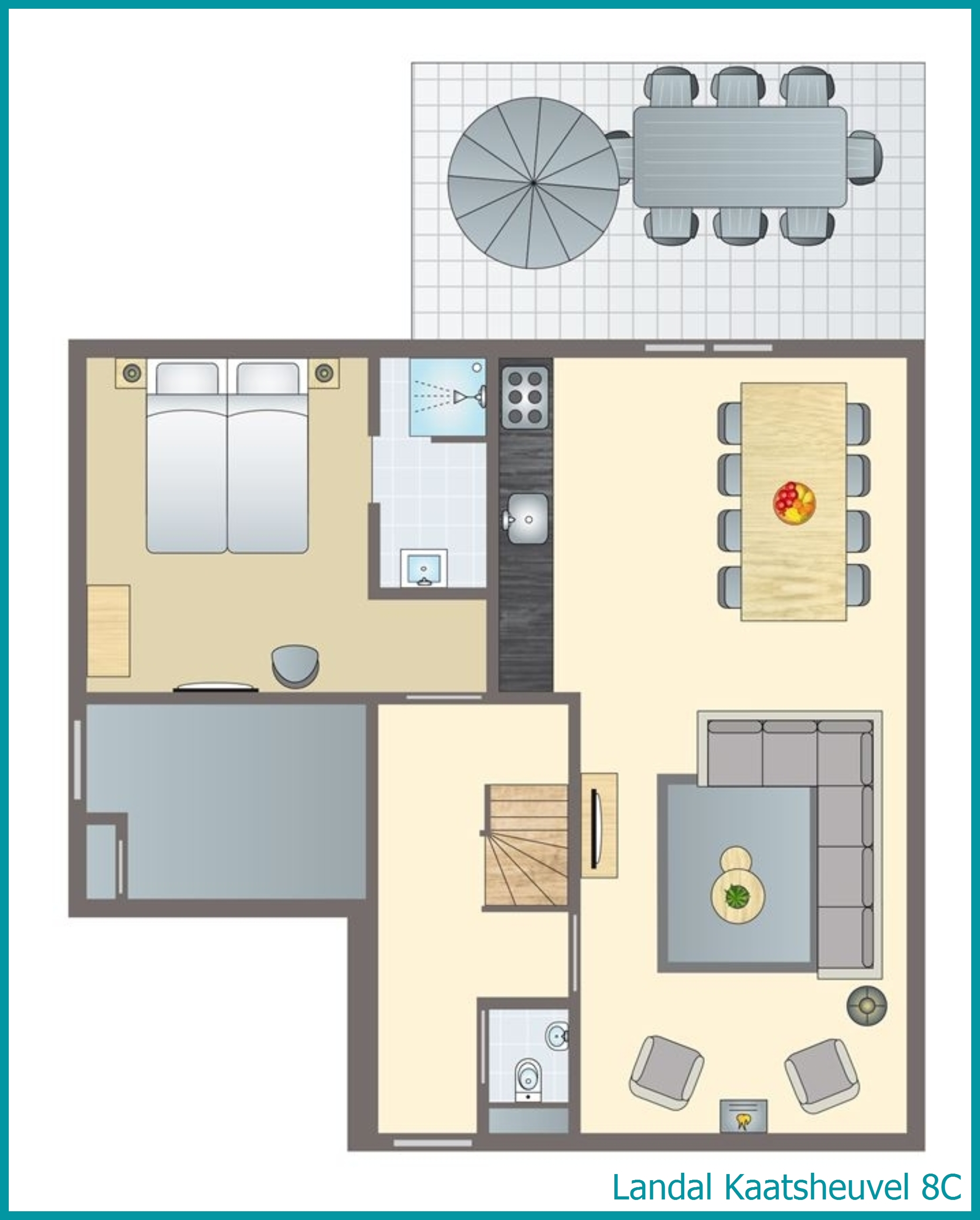 8-persoons vakantiehuis 8C in Kaatsheuvel