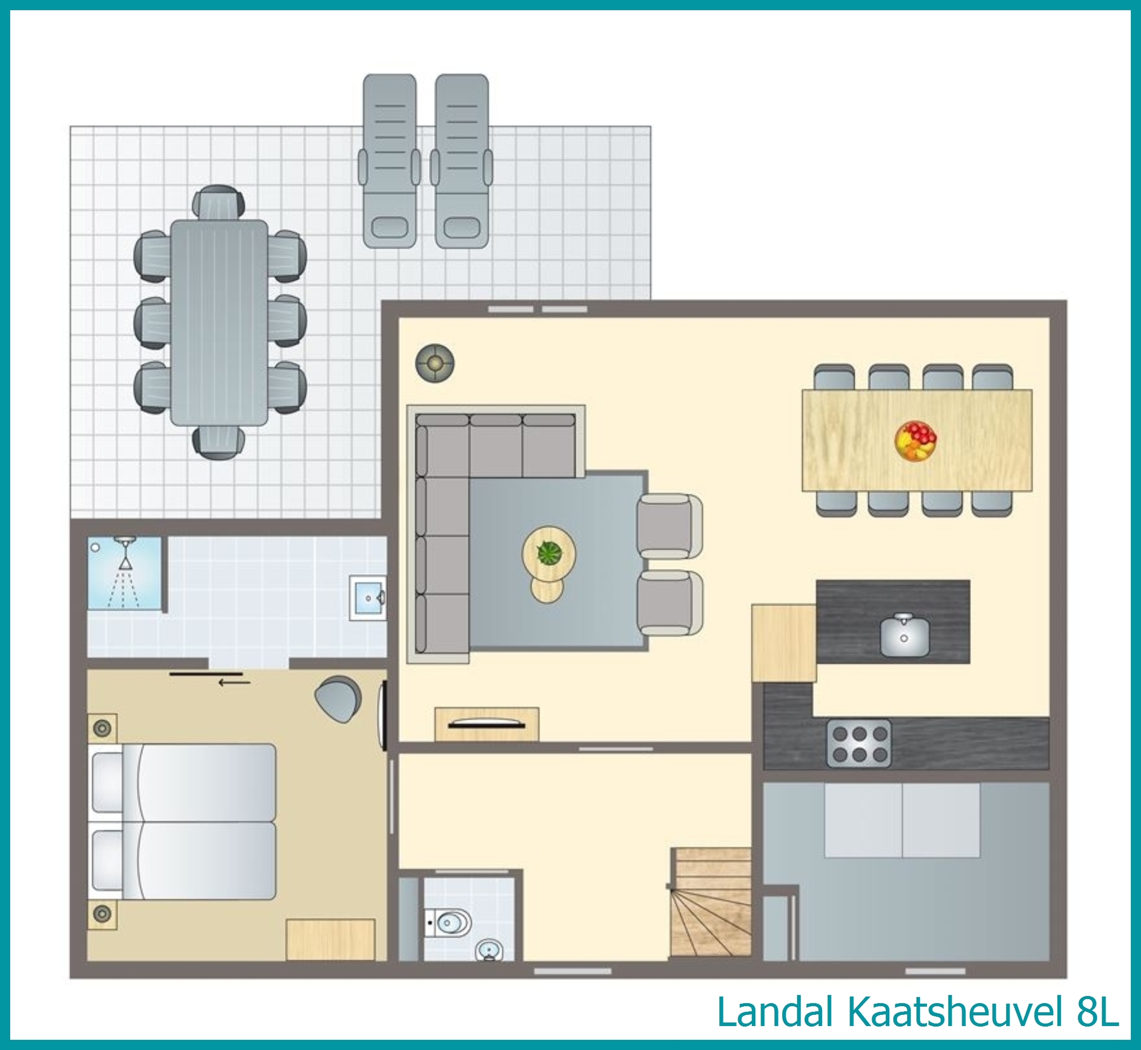 8-persoons vakantiehuis 8L in Kaatsheuvel
