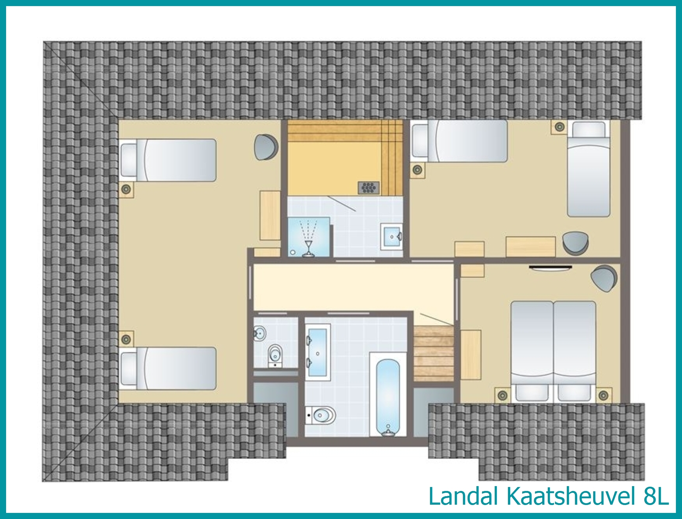 8-persoons vakantiehuis 8L in Kaatsheuvel