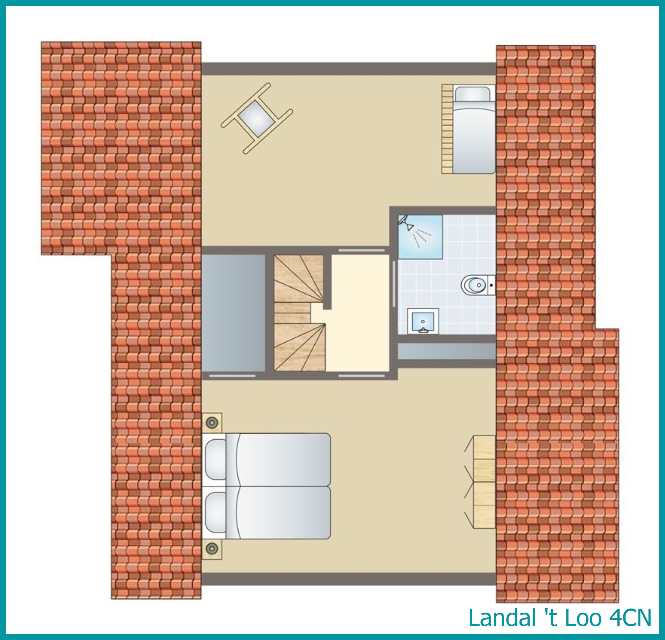 4-persoons babybungalow 4CN in 't Loo