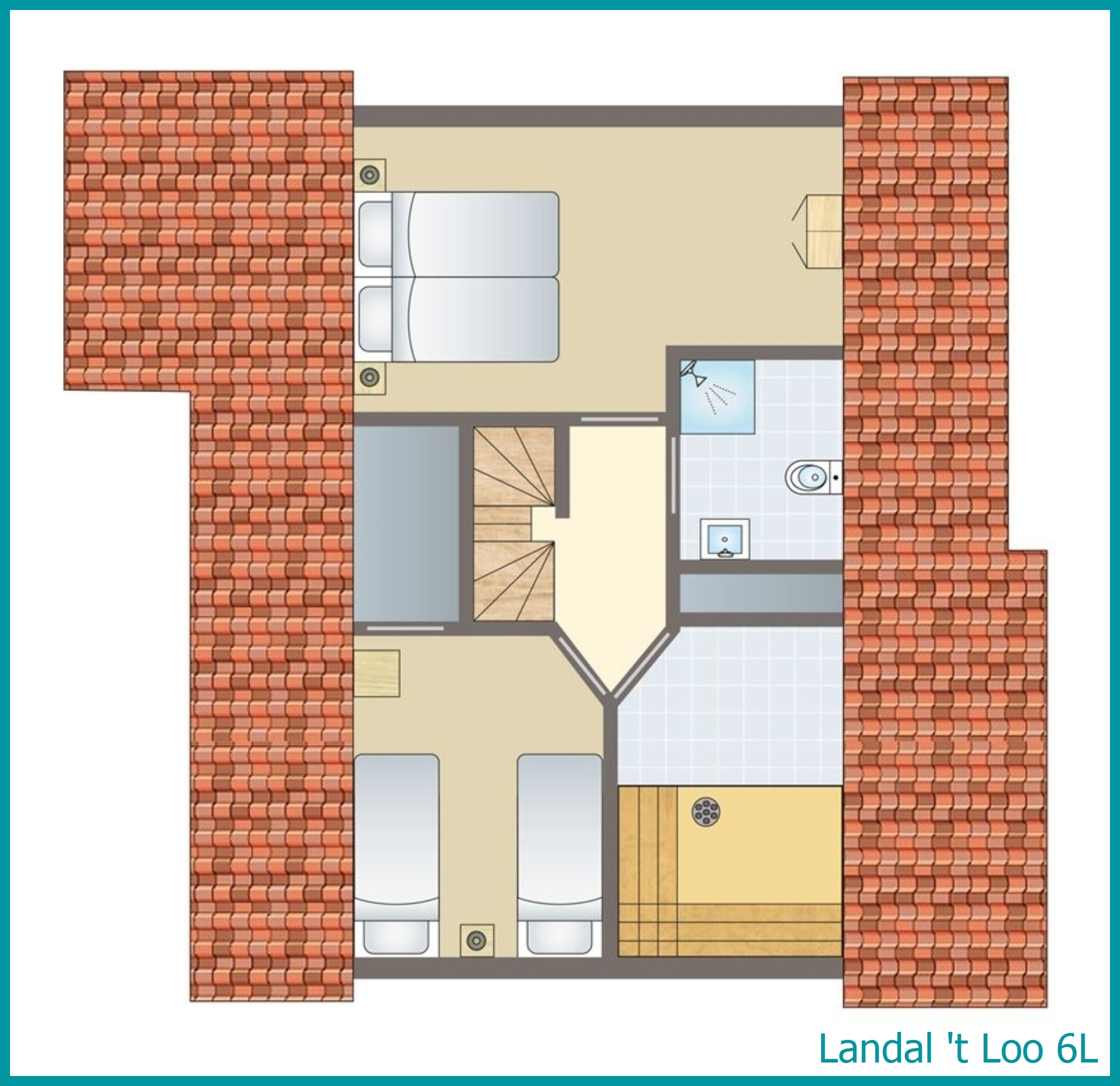 6-persoons bungalow 6L in 't Loo