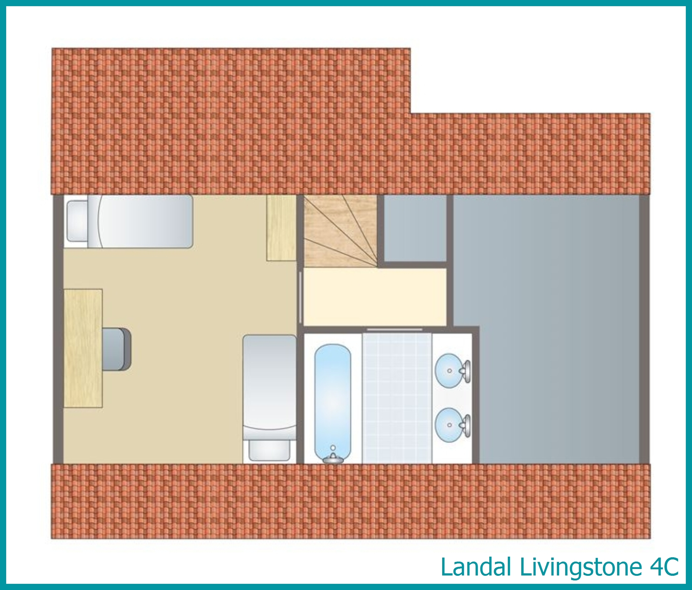 4-persoons villa 4C in Livingstone
