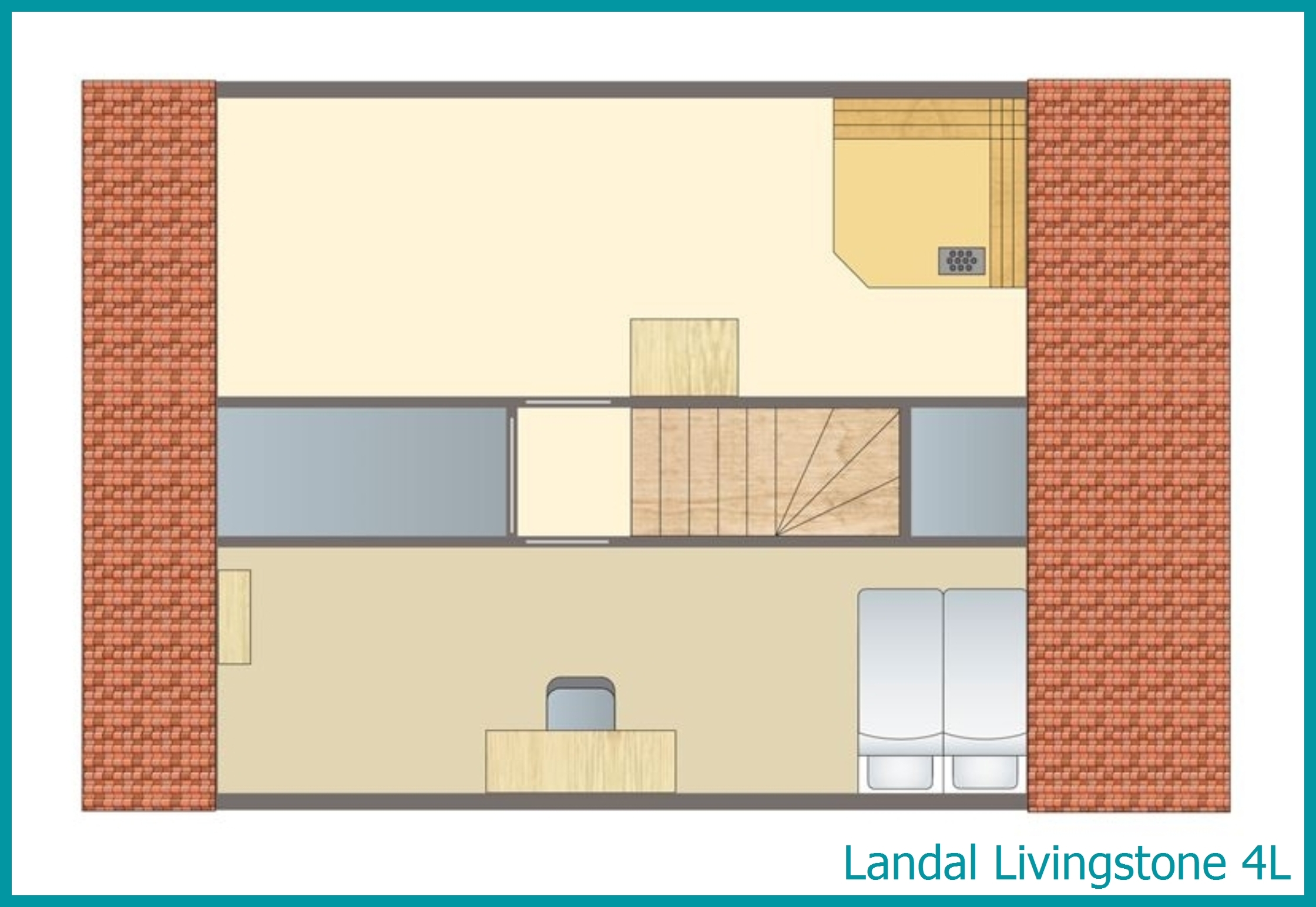 4-persoons villa 4L in Livingstone