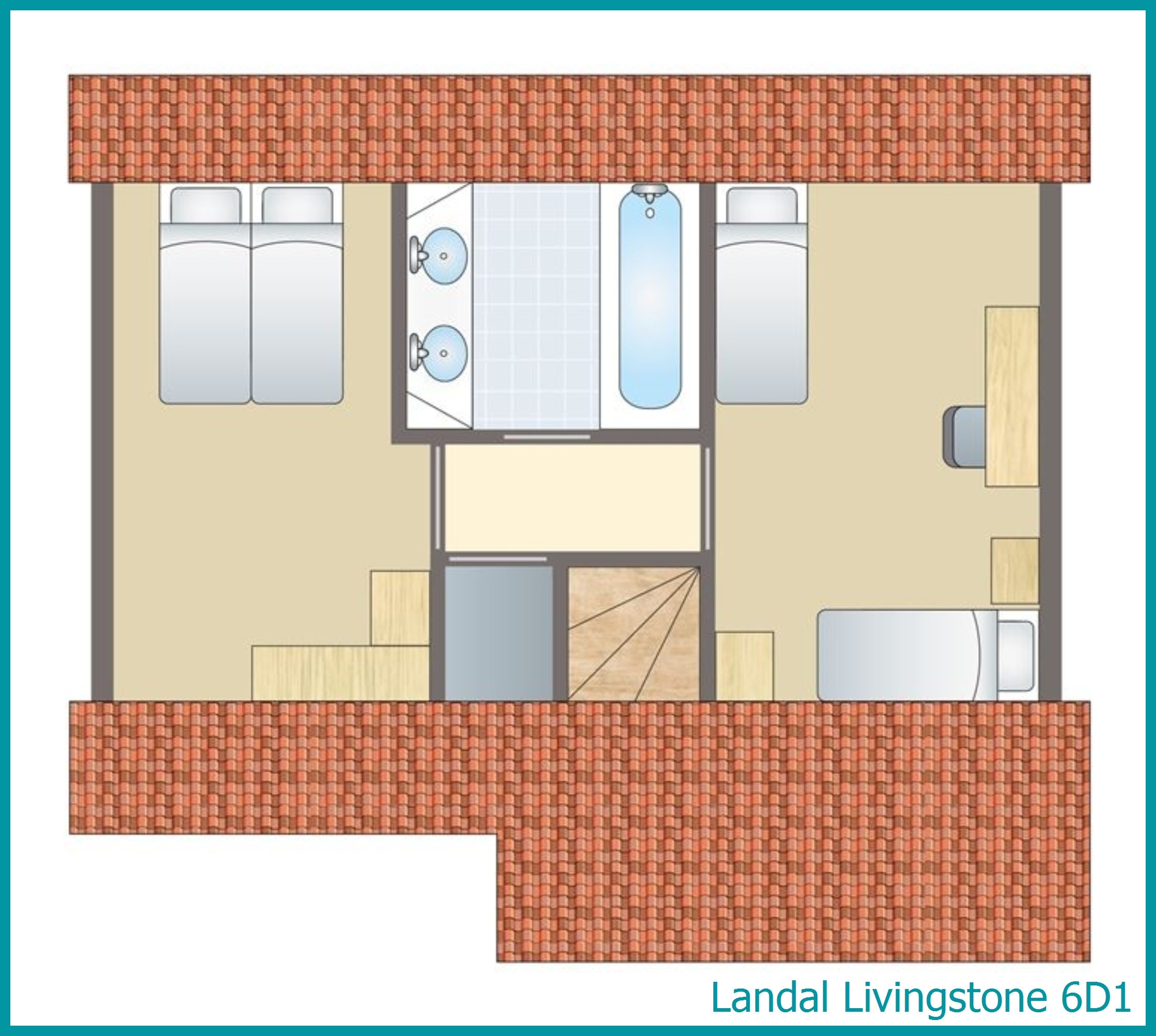 6-persoons villa 6D1 in Livingstone
