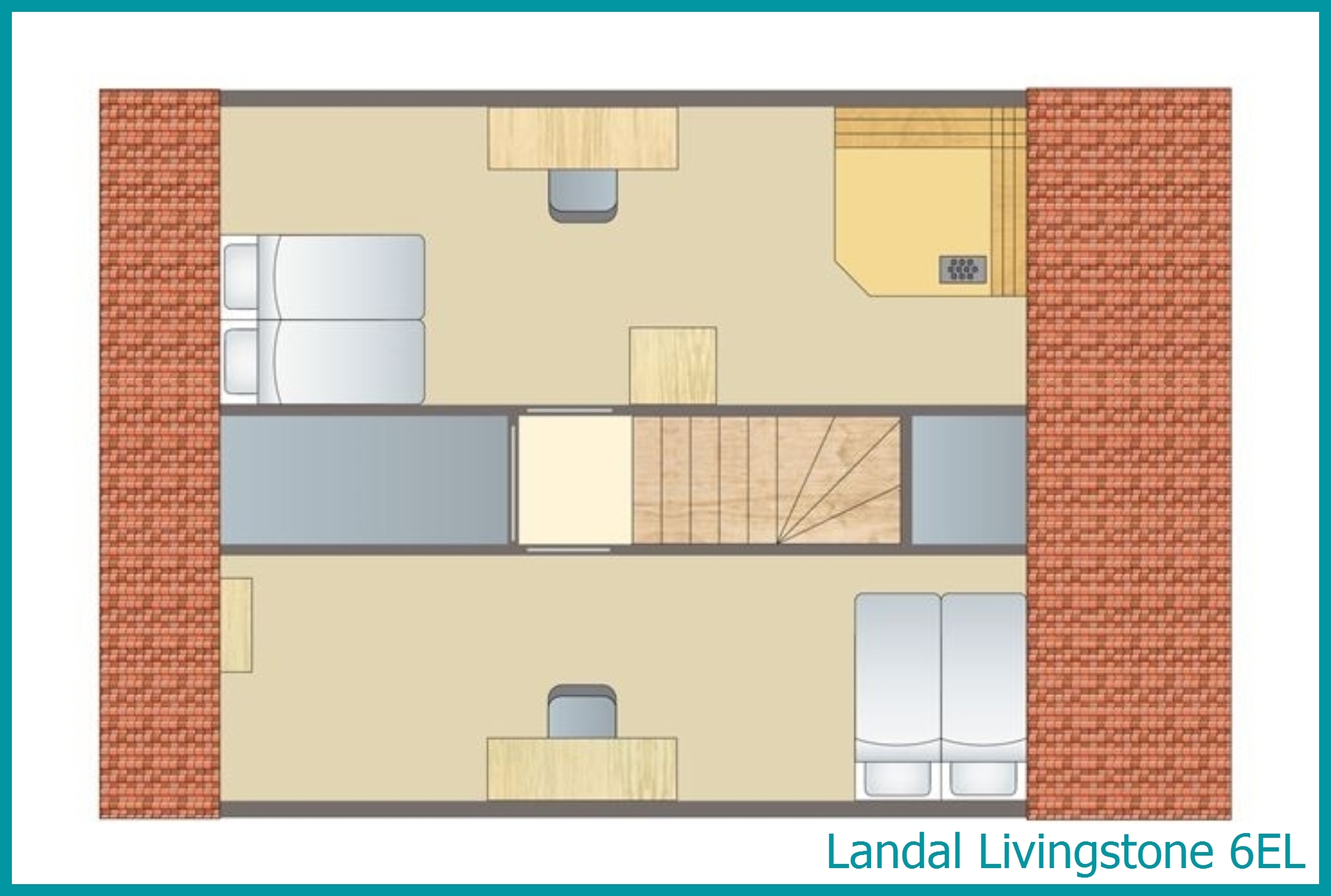 6-persoons villa 6EL in Livingstone